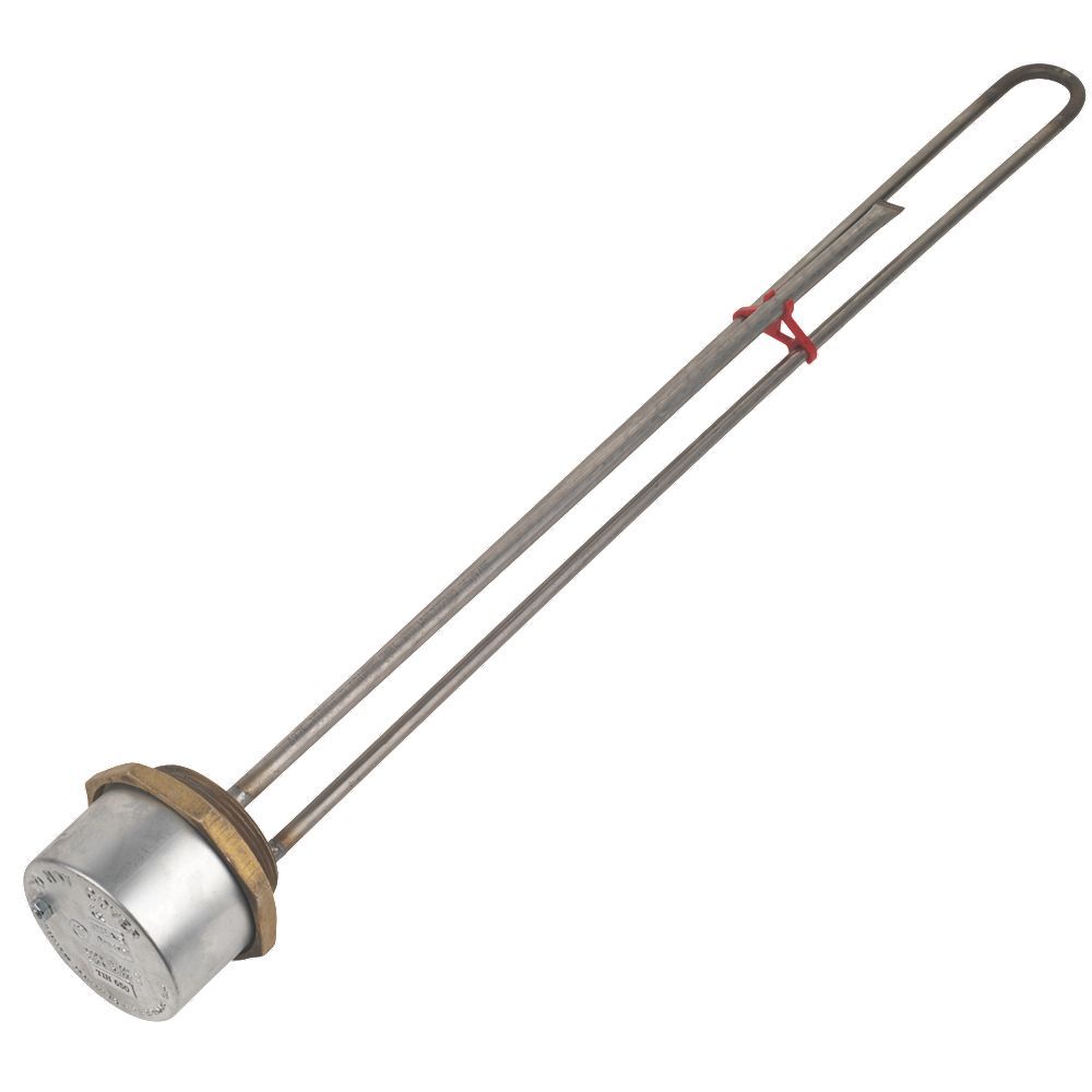 Incoloy Immersion Heater with Dual Thermostat and Resettable Cut Out 27"