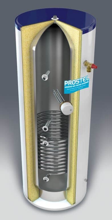 RM Stelflow Indirect Unvented Cylinder 150LRM Prostel Indirect