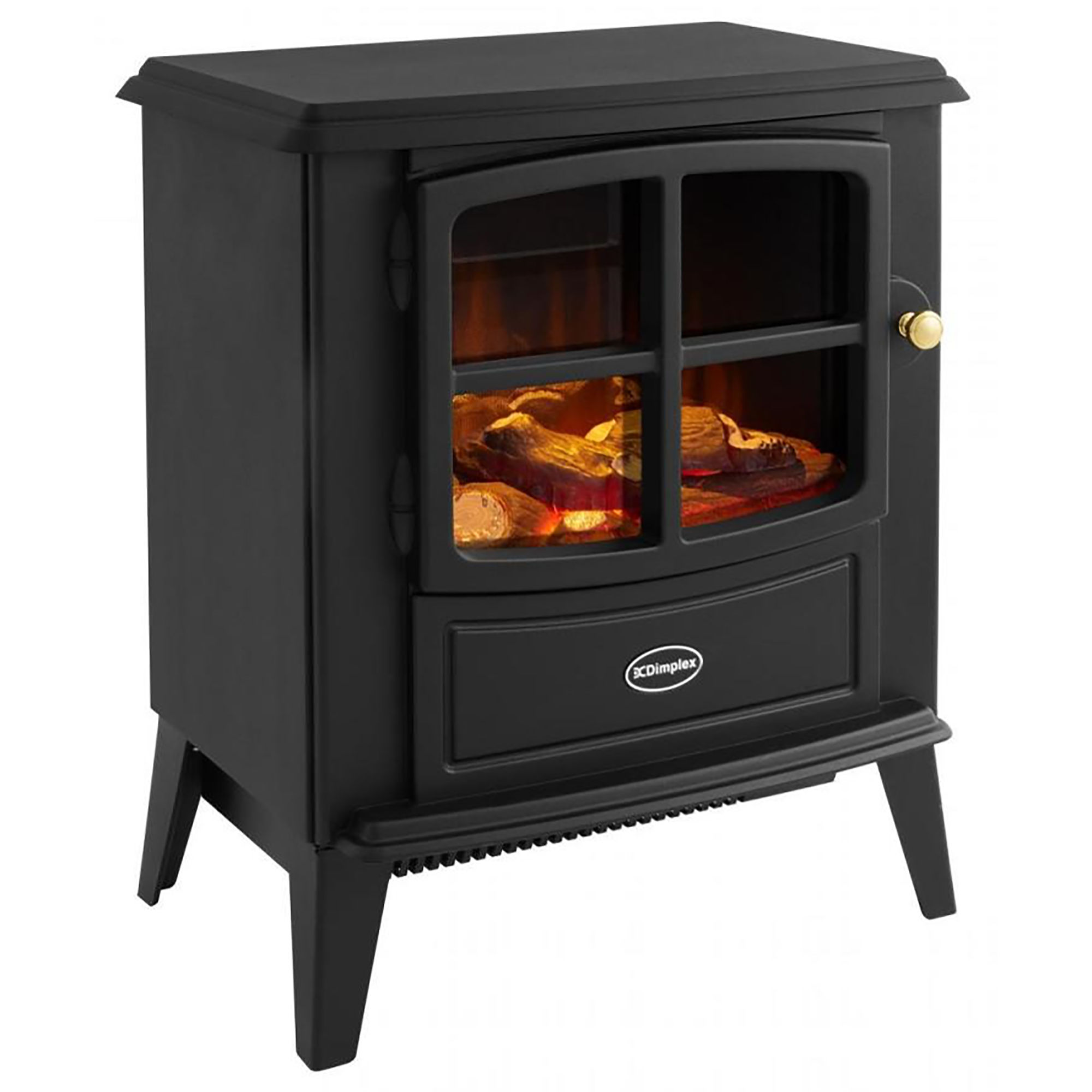 Dimplex Brayford Optiflame Electric Stove Heater 2kW Black