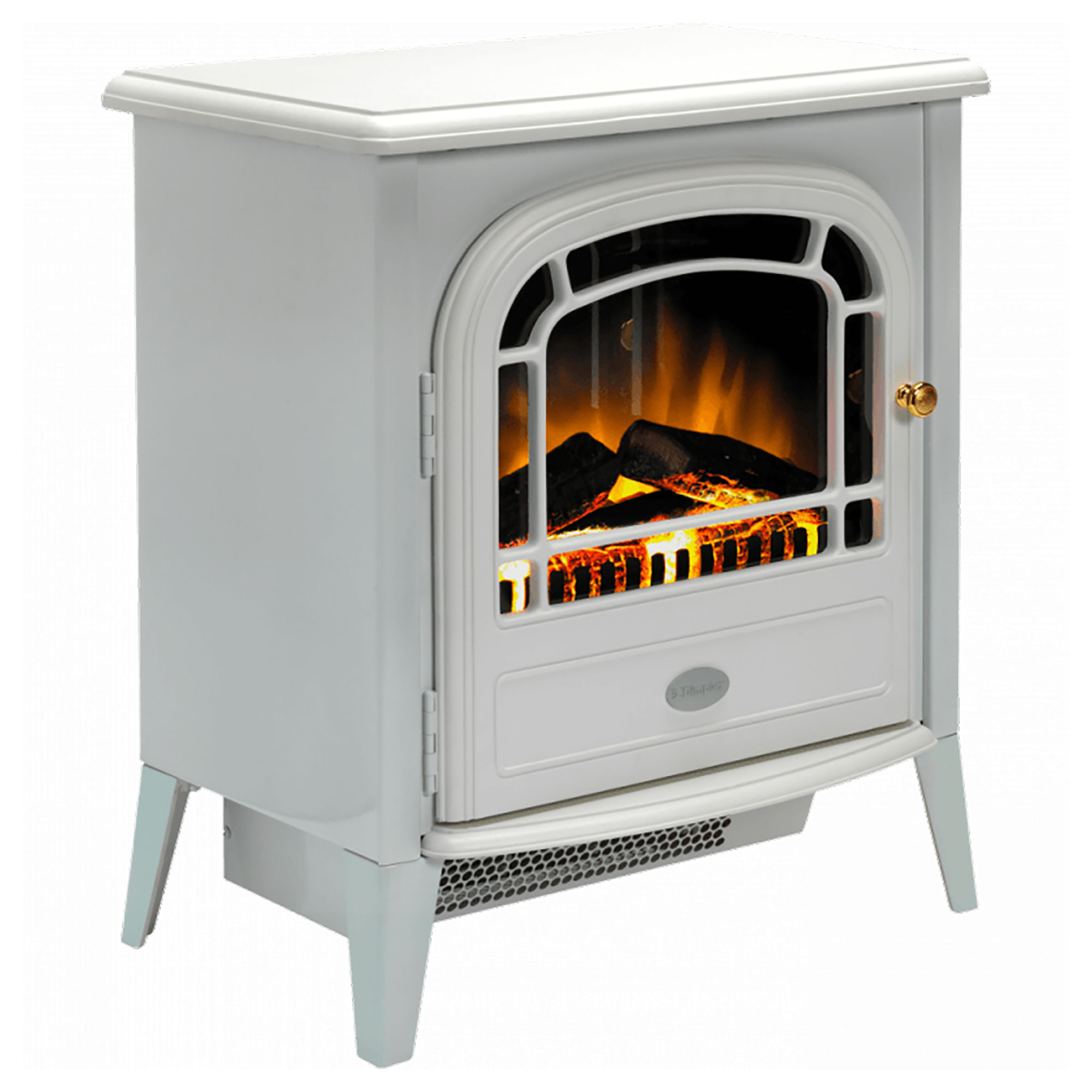 Dimplex Courchevel Optiflame Electric Stove Heater 2kW White