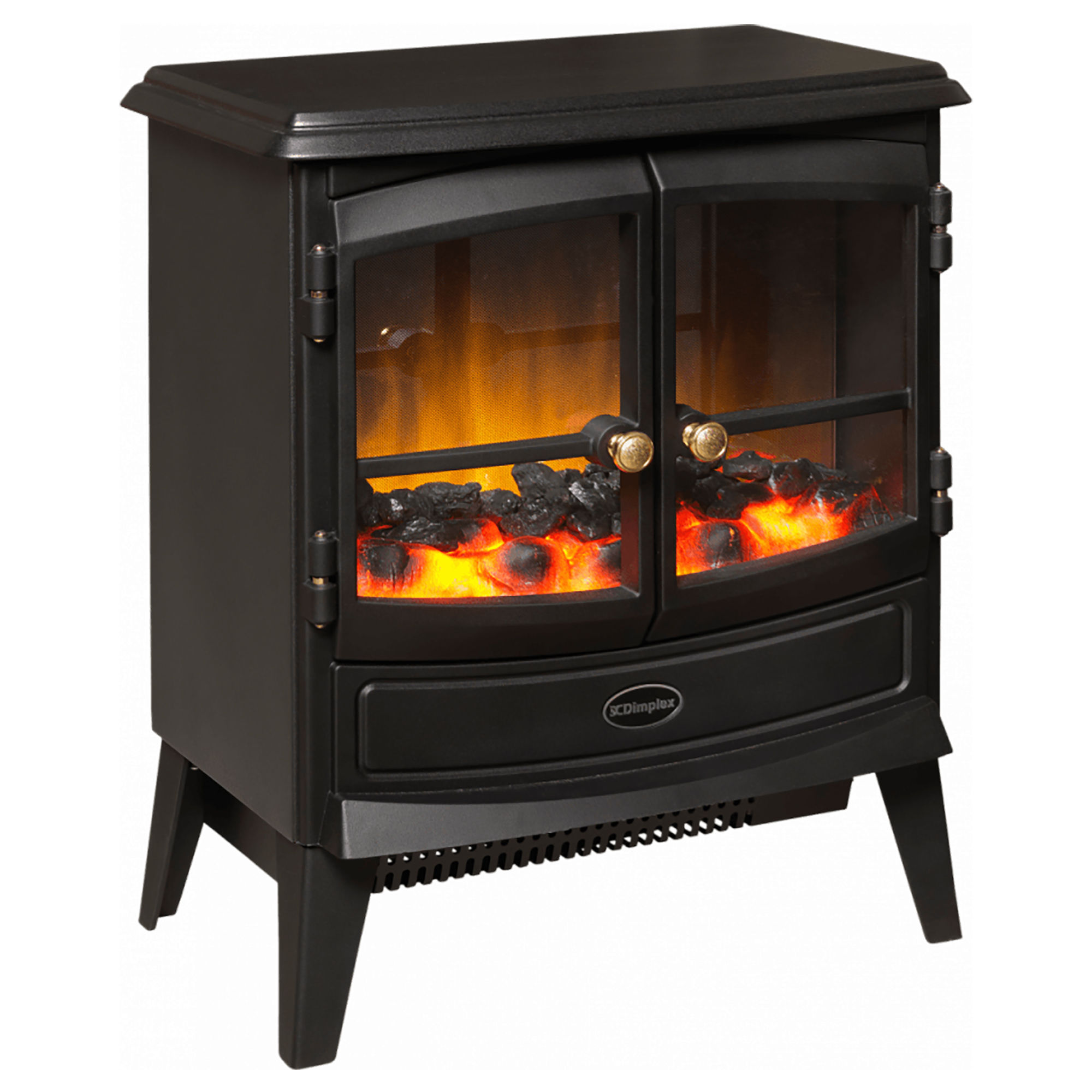 Dimplex Springborne Optiflame Electric Stove Heater Black 2kW