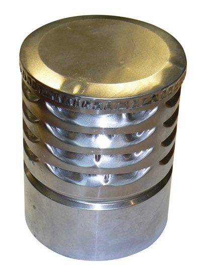 Aluminium Flue Terminal 5" - GC1