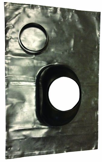 Grant White System Pitched Roof Flashing and Collar (Lead Replacement) 26-70kW - VTK26P200/X