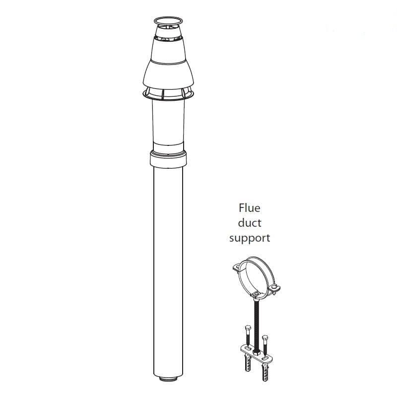 Ideal Logic+ Roof Flue Kit - 203132