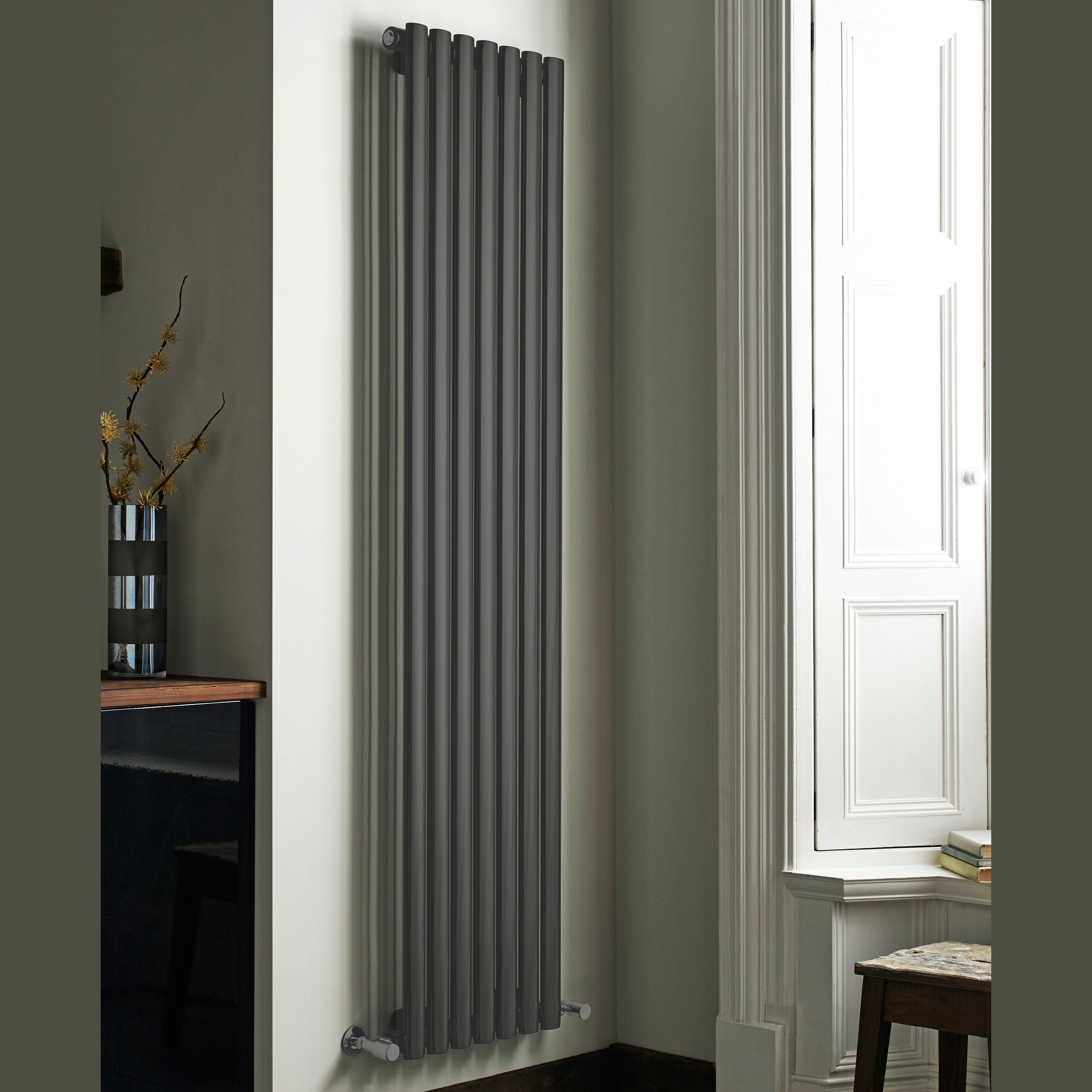 Kartell K-Rad Aspen Double Panel Vertical Radiator Anthracite