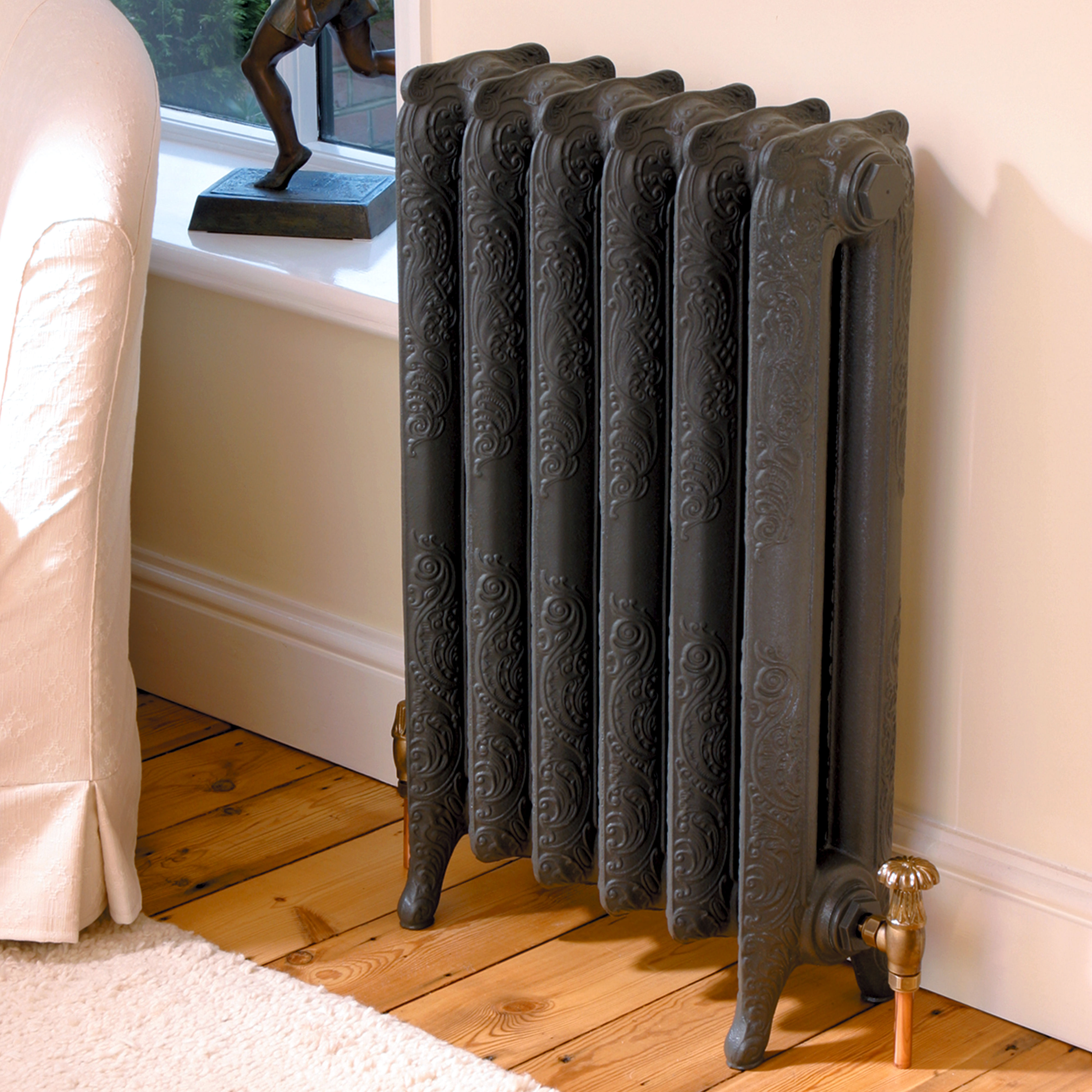 Kartell K-Rad Nostalgia Column Radiator Section Only Dark Grey