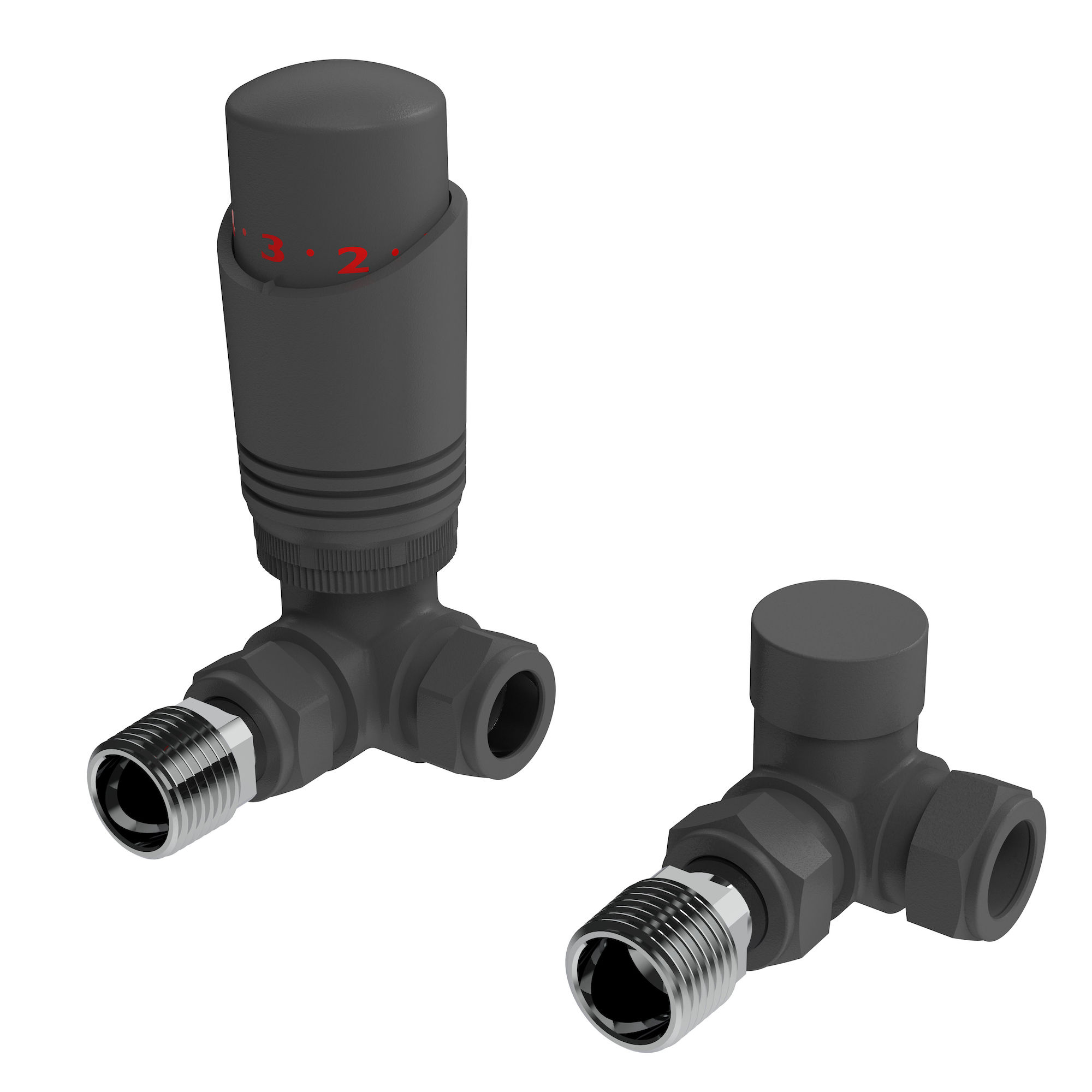 K-Design Corner TRV (Twin Pack) Anthracite