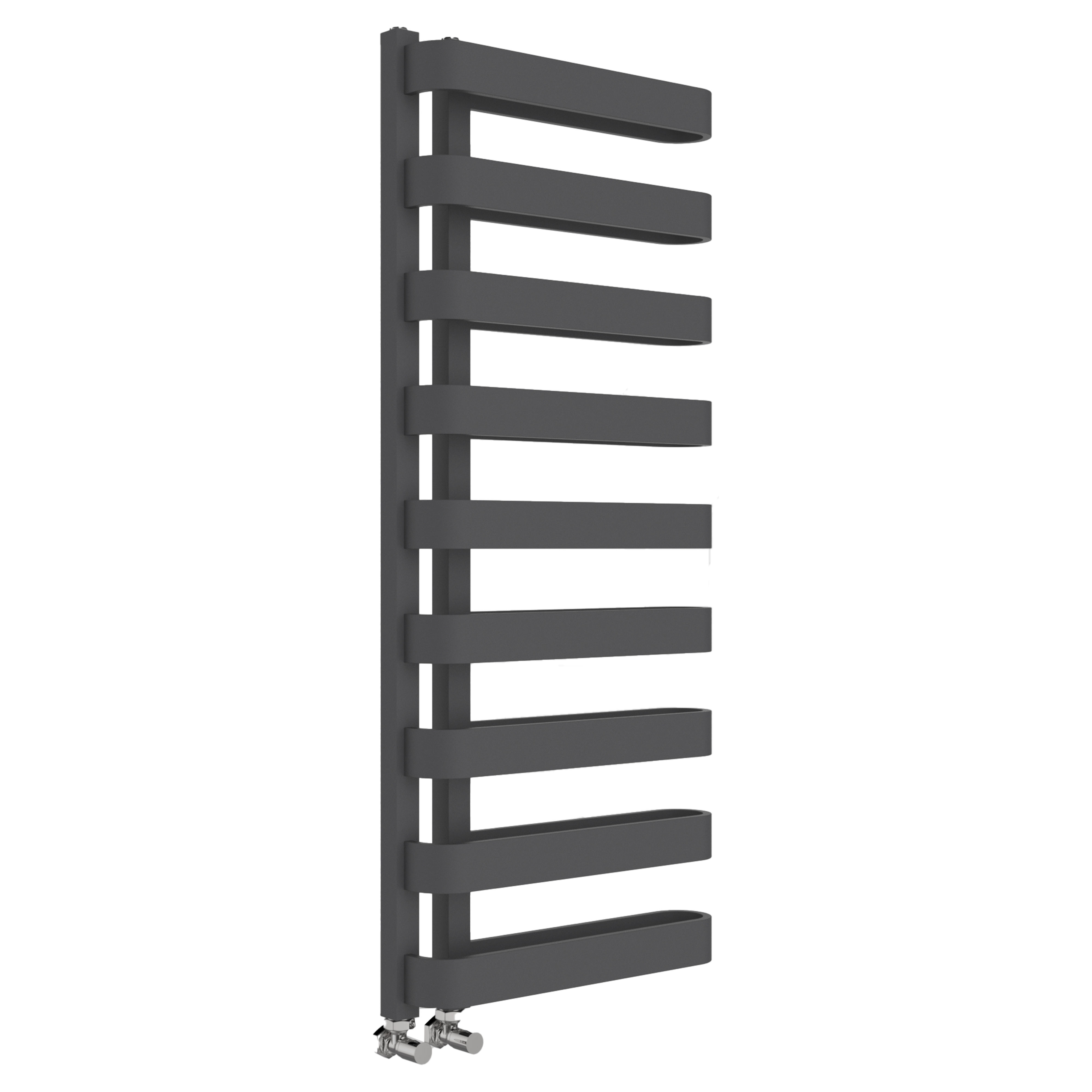 Kartell Texas Straight Heated Towel Rail Anthracite