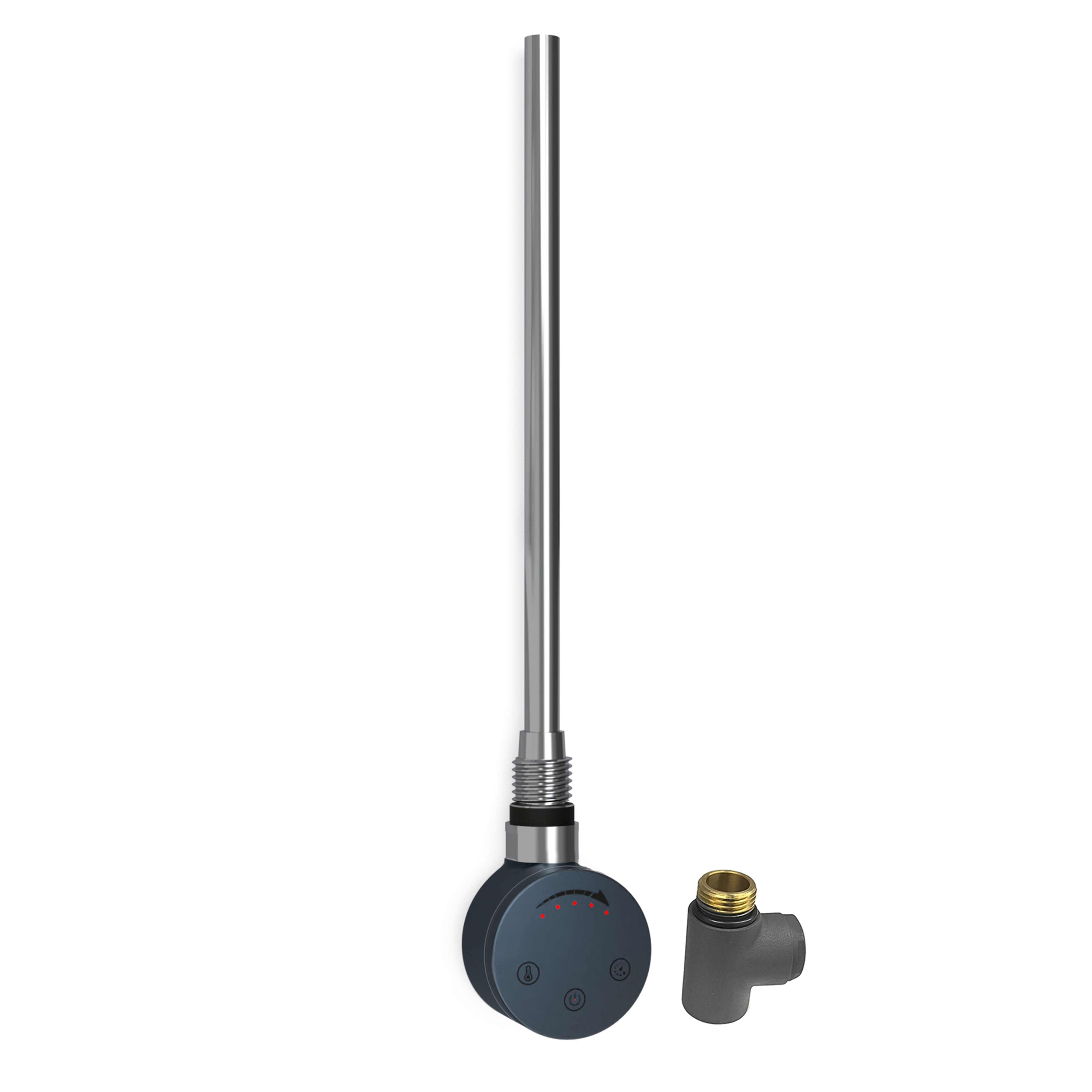 Kartell Dual Fuel Thermostatic Heating Element Anthracite