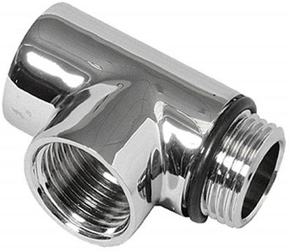 Pro Element Tee Piece Chrome
