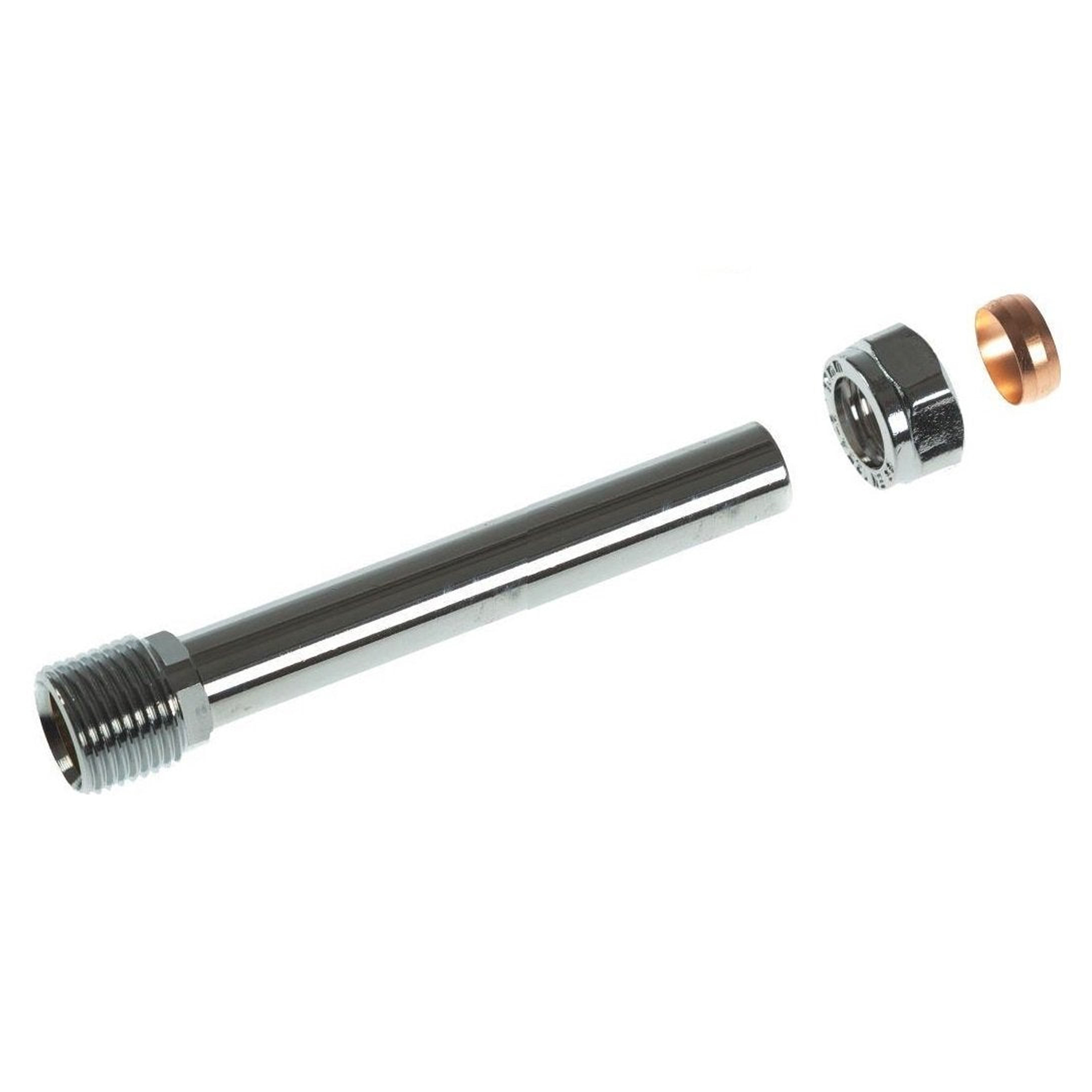 Rob Pond Rigid Radiator TRV Extension Piece 15mm x 1/2" x 100mm