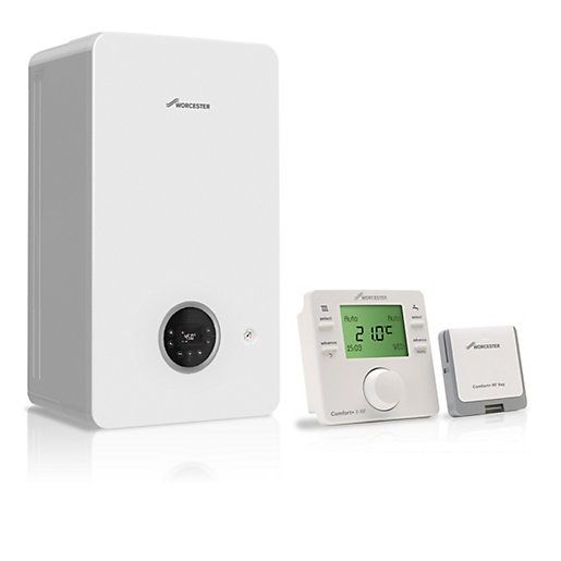 Worcester 2000 30kW Combi Boiler complete with Greenstar Comfort+ II - 7736902028