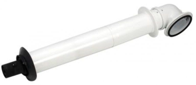 Worcester Long Telescopic Horizontal Flue Kit 570-790mm - 7716191171