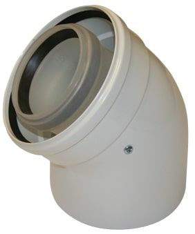 Worcester 45° Elbow 80mm/125mm - 7719003665