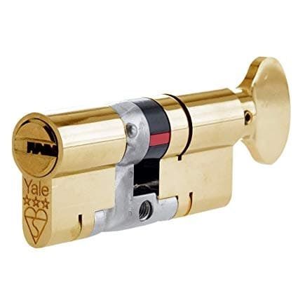 Yale Platinum 3 Star T/Turn 40/40 (80Mm) Brass
