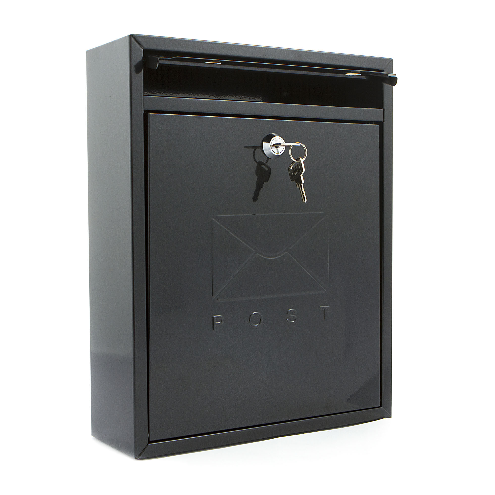 Burg Wächter Compact Post Box - Black