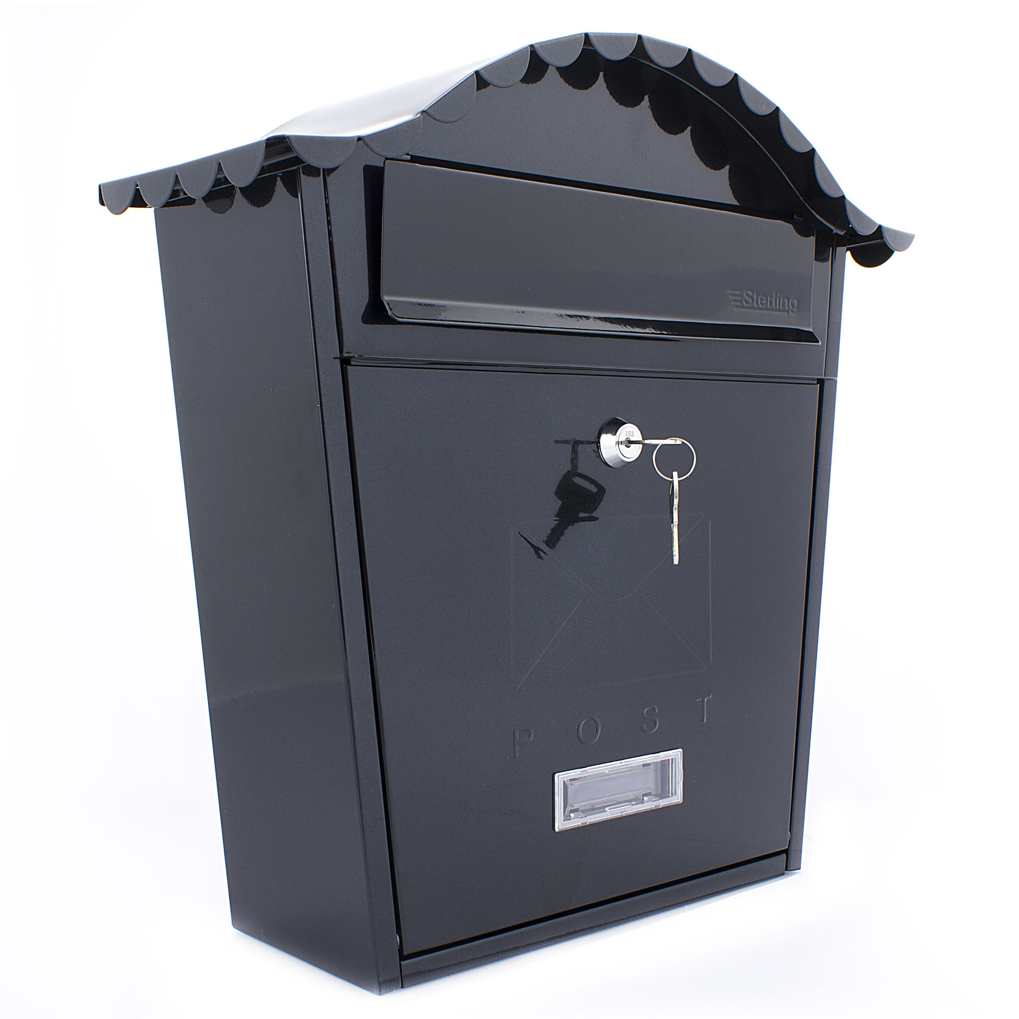 Burg Wächter Classic Post Box - Anthracite