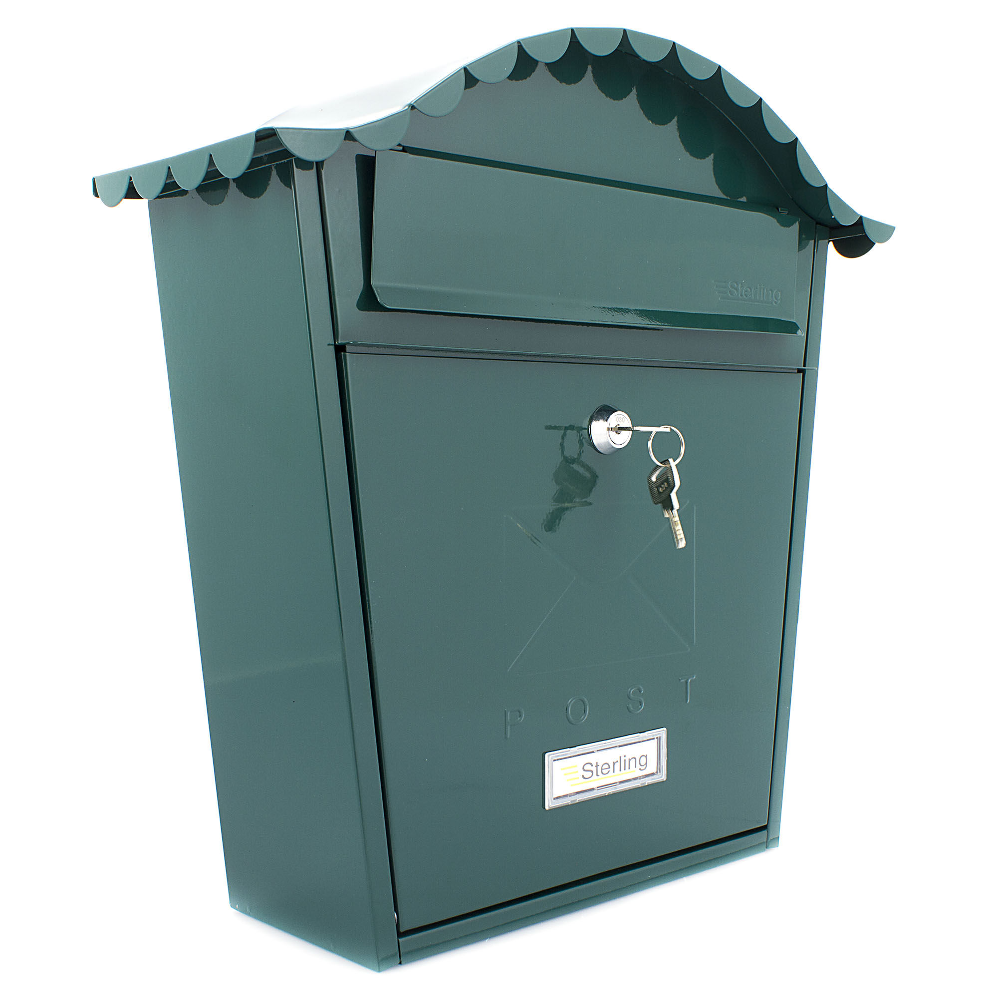 Burg Wächter Classic Post Box - Green