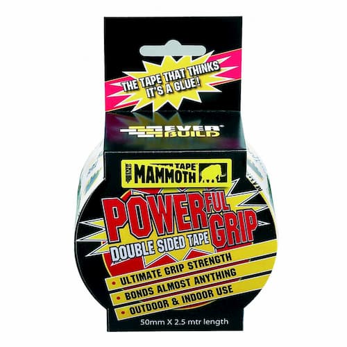 Everbuild Mammoth Powerful Grip Tape 25mm x 2.5m