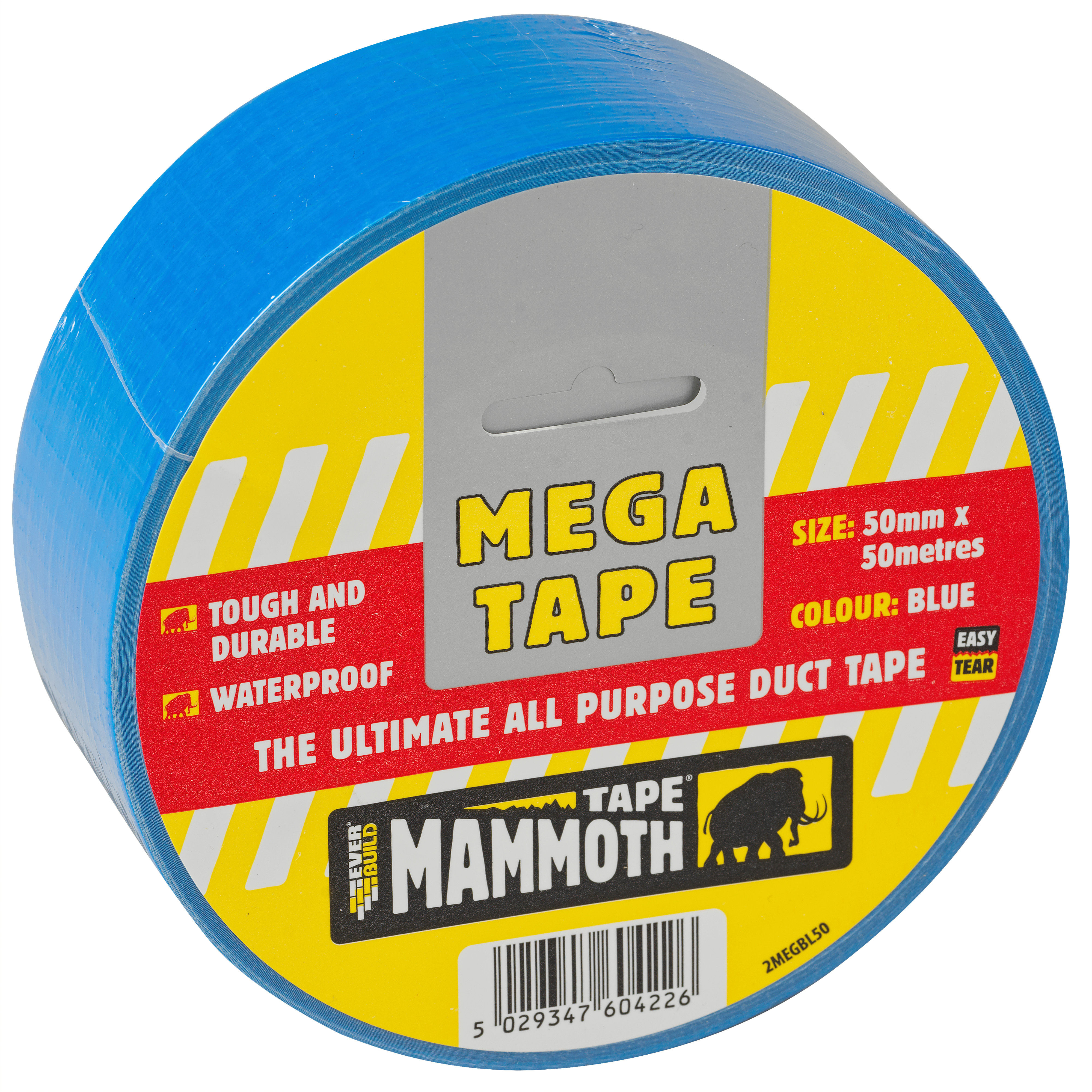 Mammoth Mega All Purpose Tape Blue 50mm x 50m