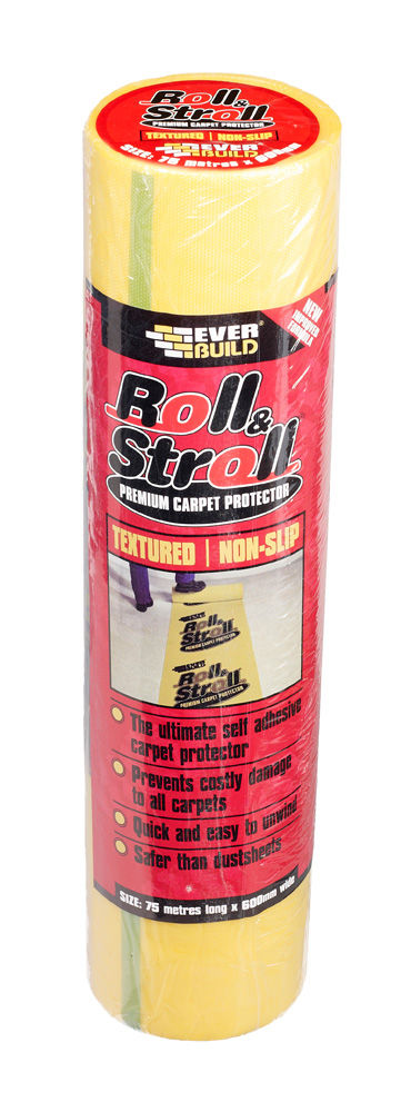 Everbuild Roll & Stroll Premium Textured Non-Slip Carpet Protector