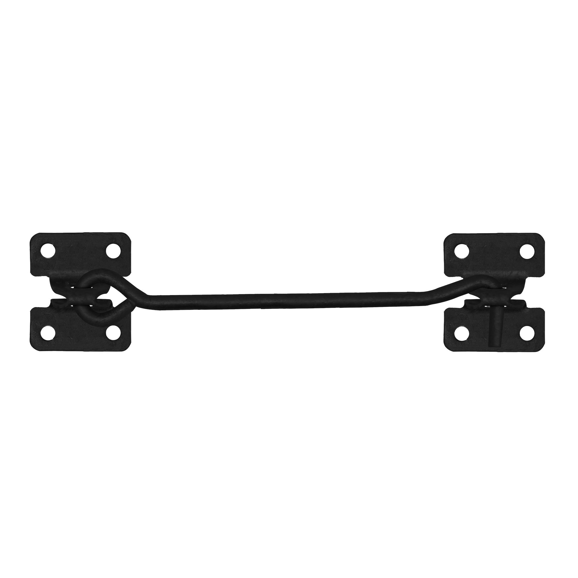 Eliza Tinsley Light Cabin Hook on Plate Black 6"