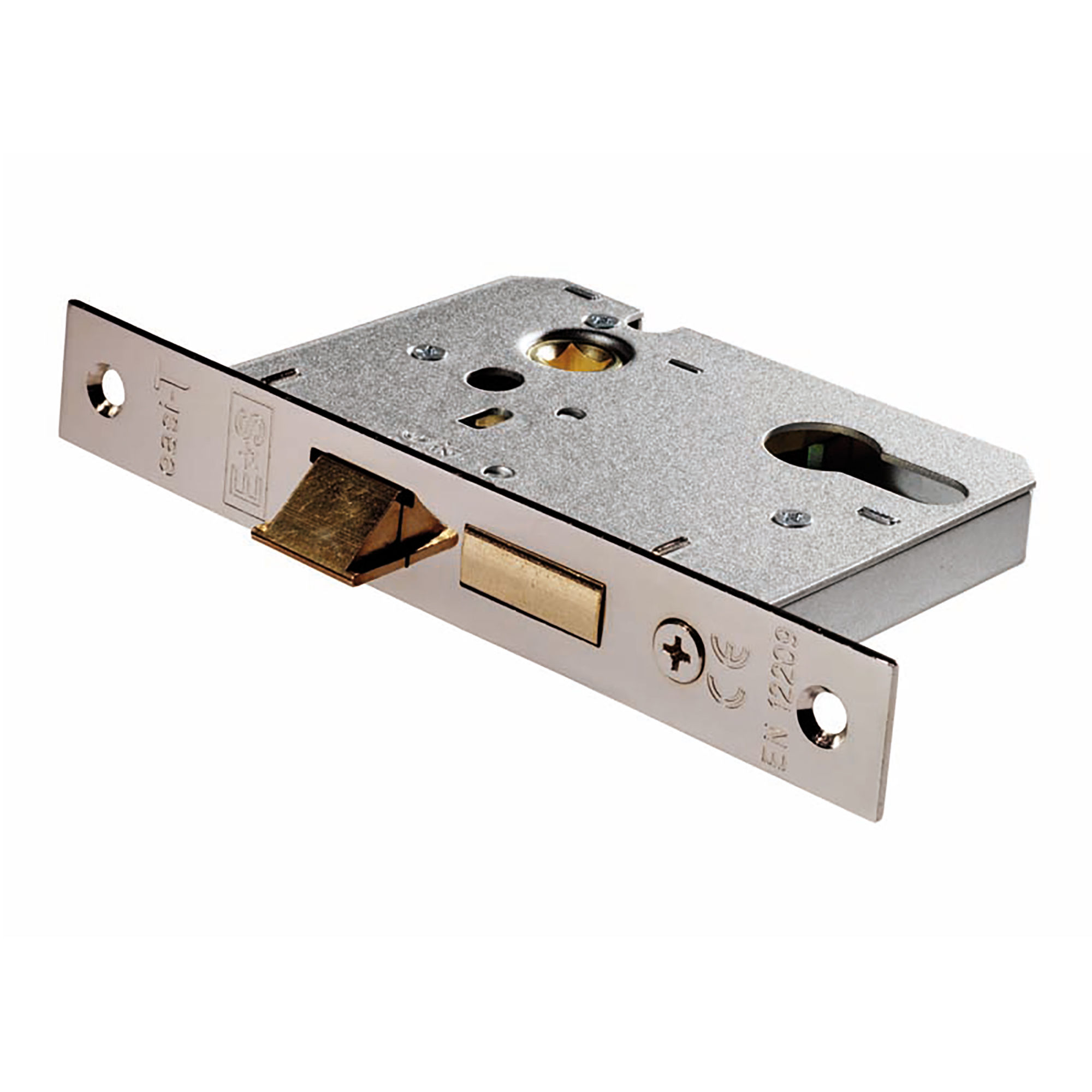 Carlisle Brass Easi-T Euro Cylinder Sashlock Nickel Plate 76mm - ESE5030NP/BP