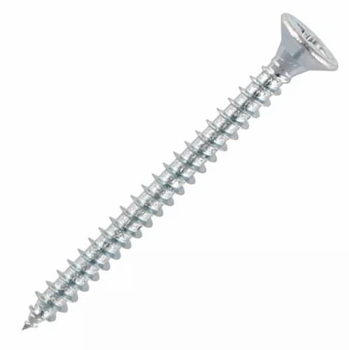 Solo Woodscrews PZ2 CSK BZP (Box of 100) 5.0mm x 90mm - 50090SOLOZ