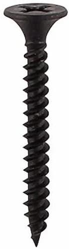 Drywall Screws Fine Thread PH2 (Box of 1000) Black 3.5mm x 42mm - 00042DRY