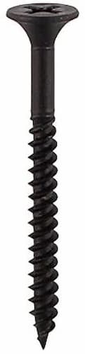 Drywall Screws Fine Thread PH2 (Box of 500) Black 4.2mm x 75mm - 00075DRY
