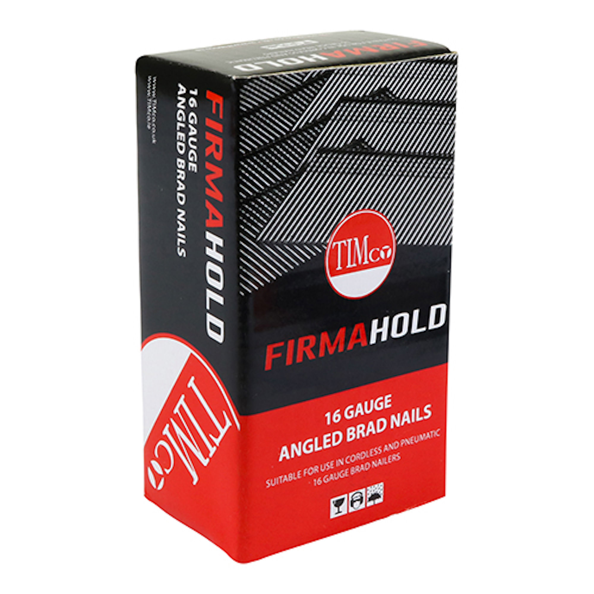 FirmaHold Collated Galvanised Angled Brad Nails 16 Gauge (Box of 2000)