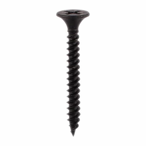 Drywall Screws Coarse Thread PH2 (Box of 1000) Black 3.5mm x 32mm - 00032DRYC