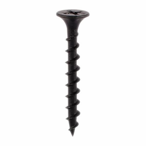 Drywall Screws Coarse Thread PH2 (Box of 500) Black 4.2mm x 75mm - 00075DRYC