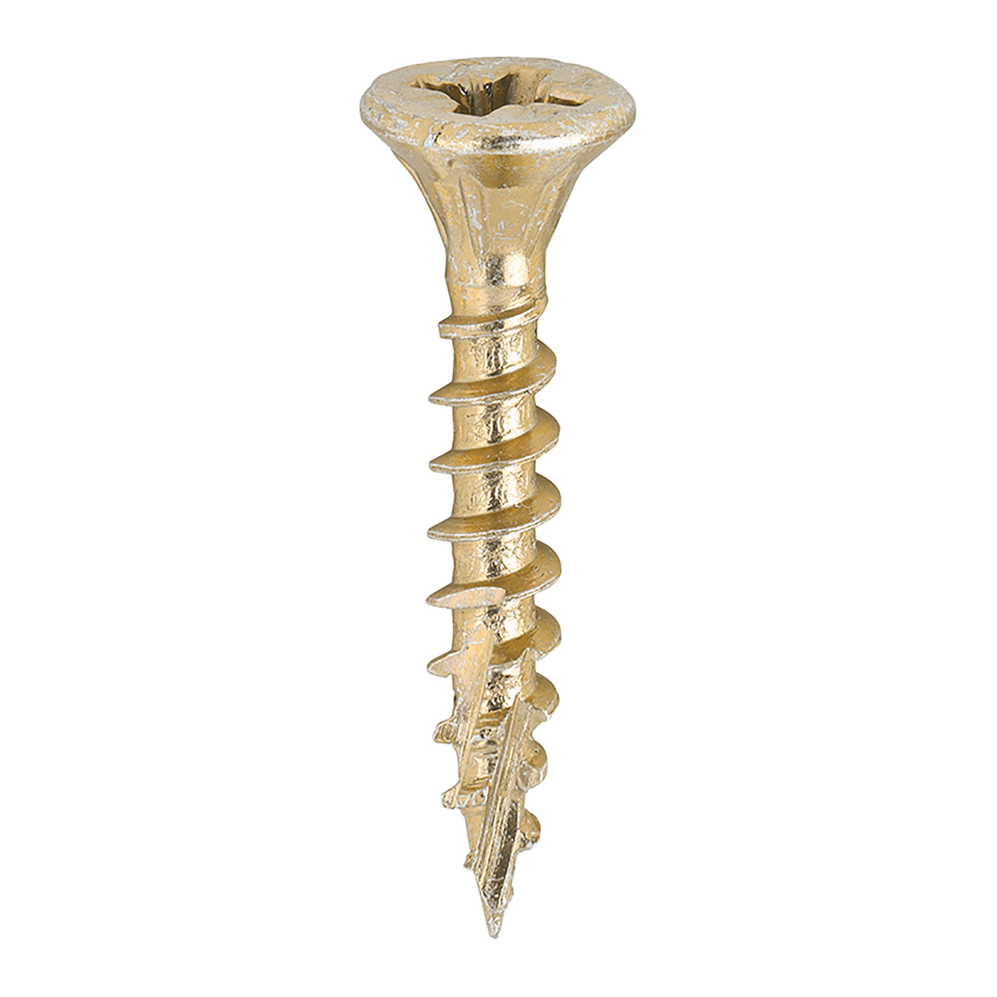 Timco C2 Strong-Fix Premium Screws PZ2 Yellow (Tub of 1700) 4.0mm x 25mm - 40025C2TUB