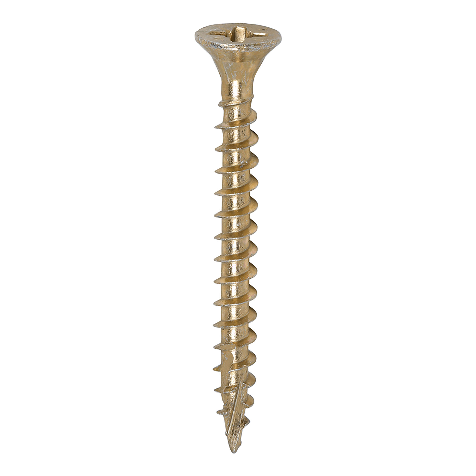 Timco C2 Strong-Fix Premium Screws PZ2 Yellow (Tub of 1200) 4.0mm x 40mm - 40040C2TUB