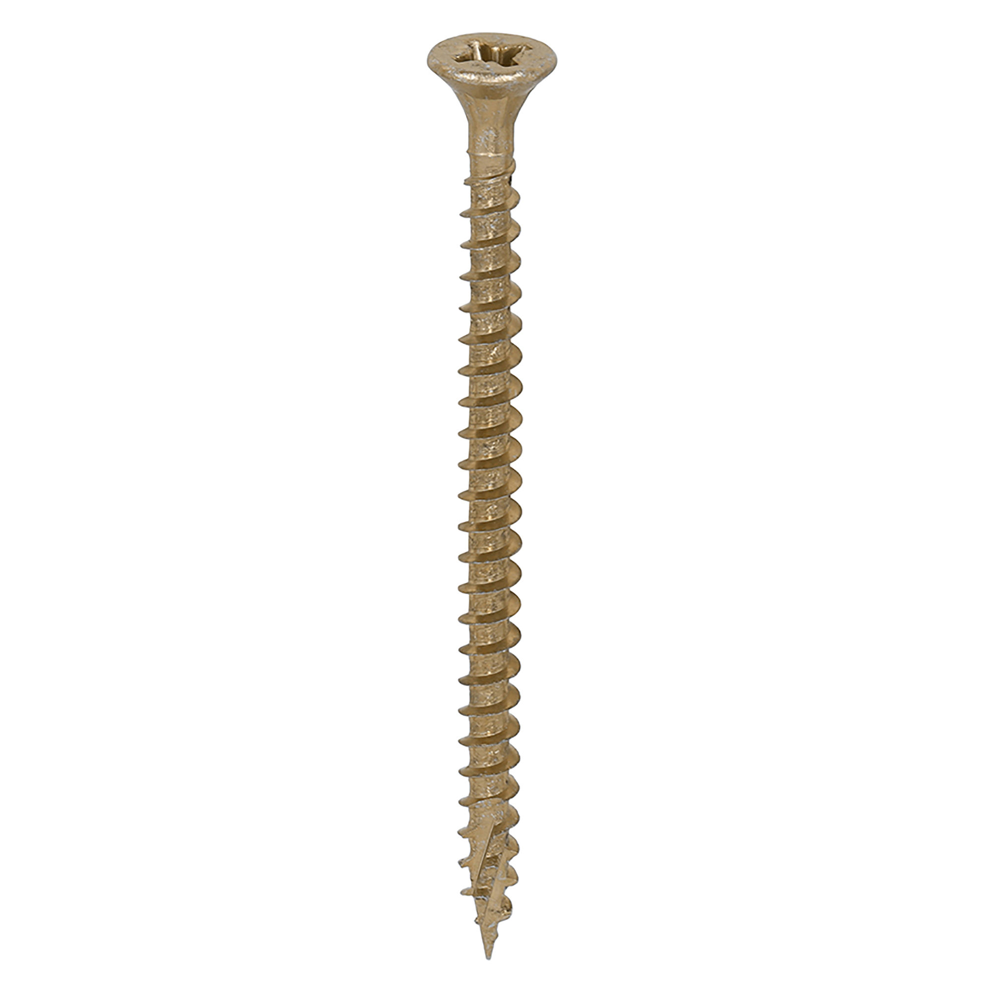 Timco C2 Strong-Fix Premium Screws PZ2 Yellow (Tub of 600) 4.0mm x 60mm - 40060C2TUB