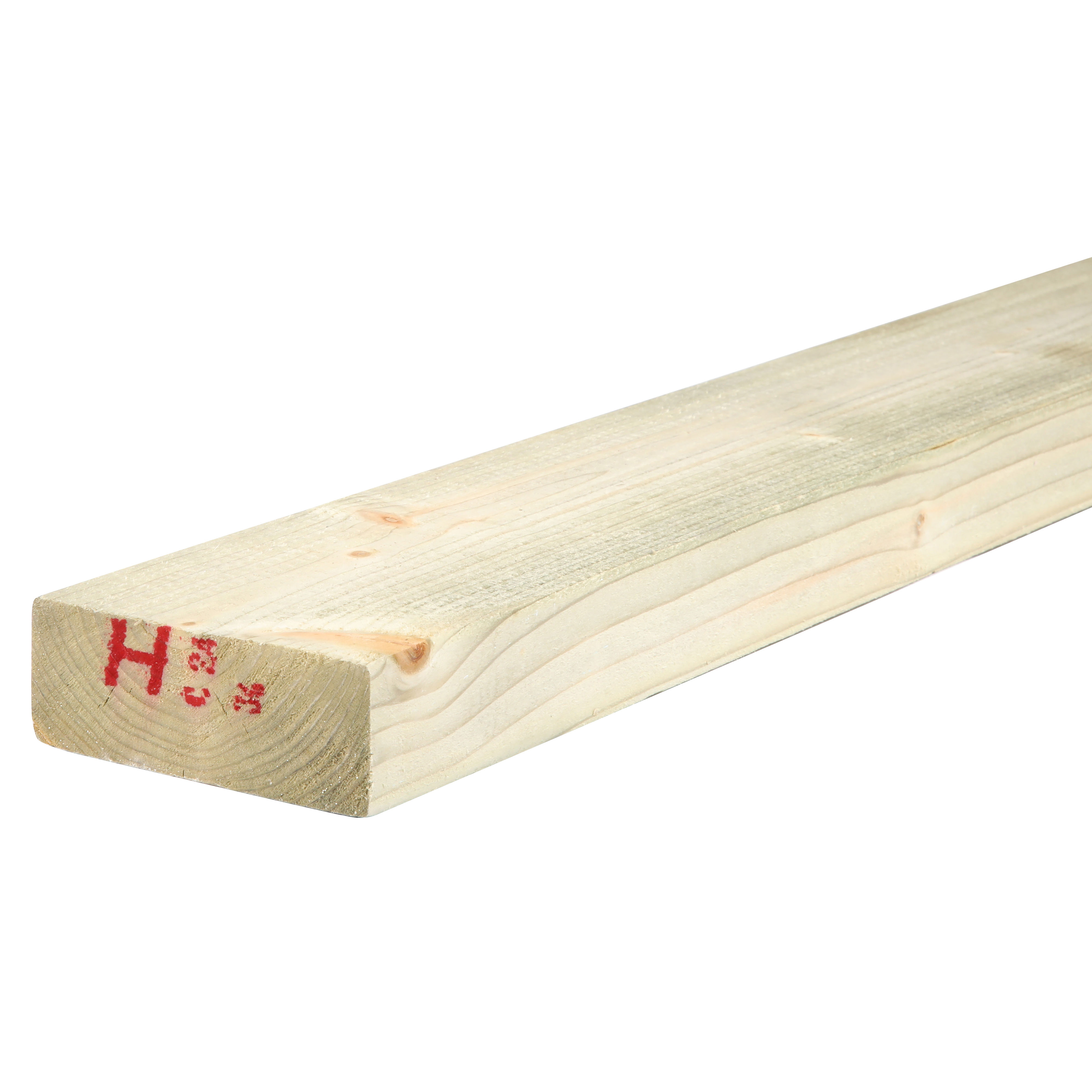 C24 European Eased Edge Treated Carcassing 47mm x 125mm (Finished Size 44mm x 120mm)