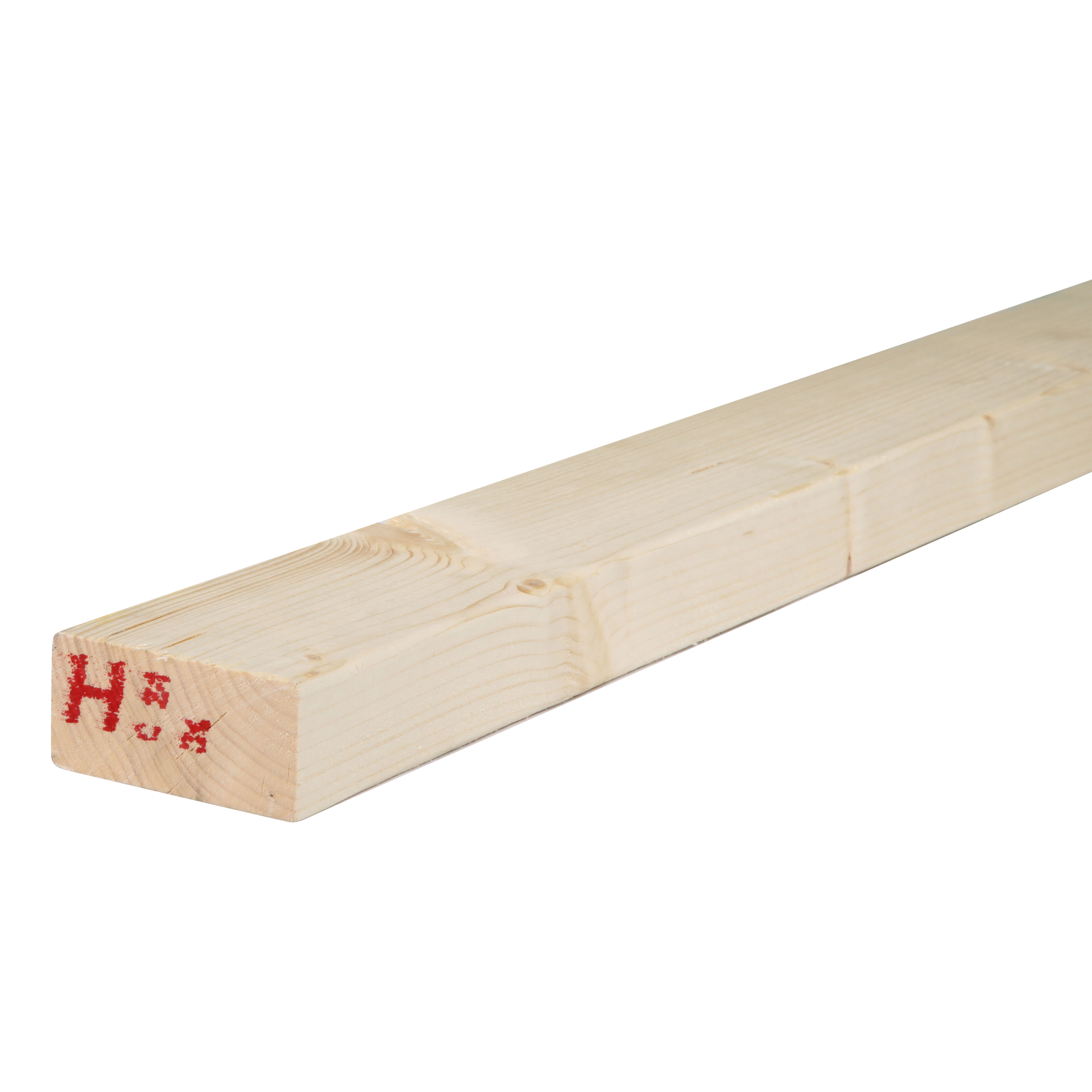 C24 European Eased Edge Untreated Carcassing 47mm x 100mm x 6m (Finished Size 44mm x 95mm)