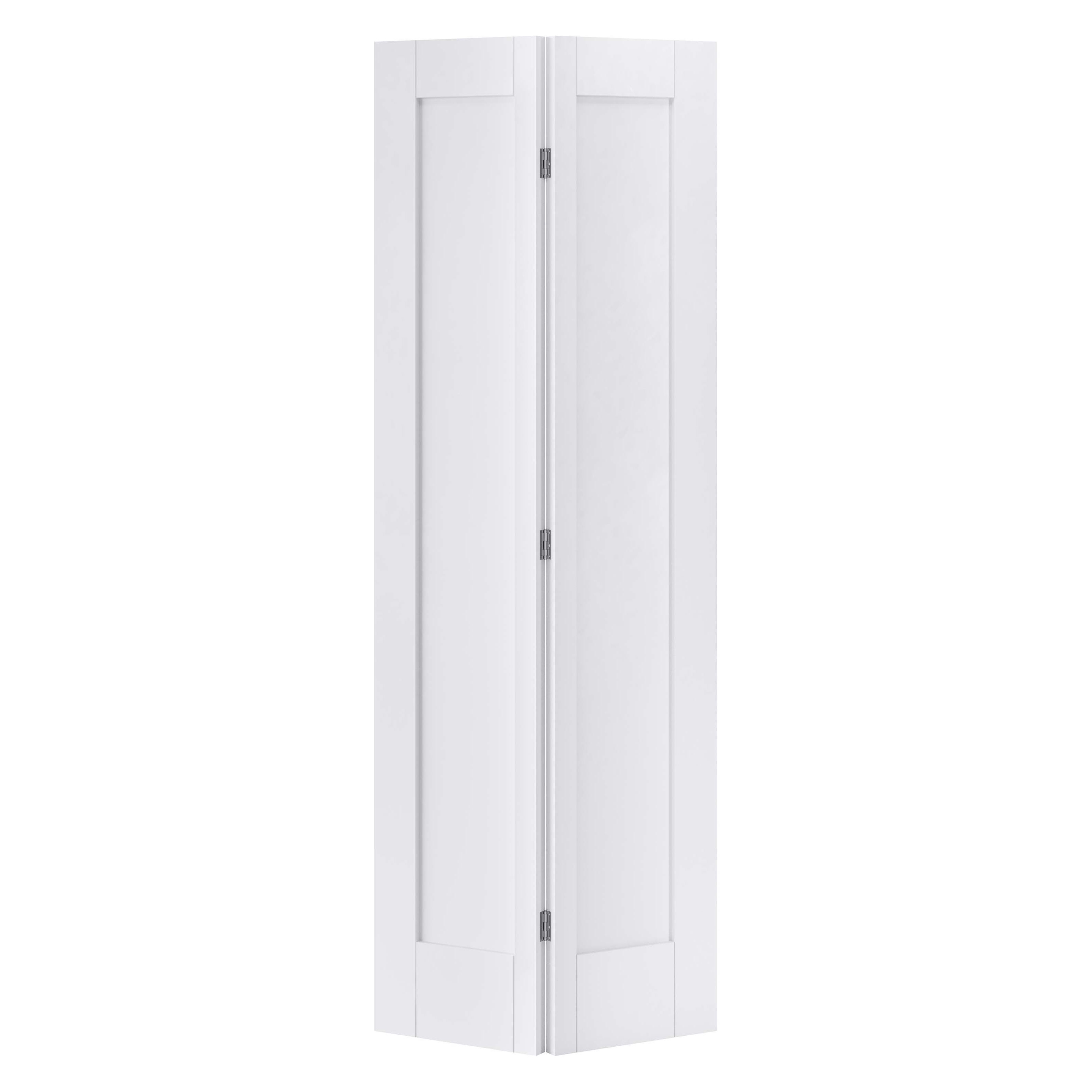 Pattern 10 Primed Bifold 1-Panel Internal Doors White