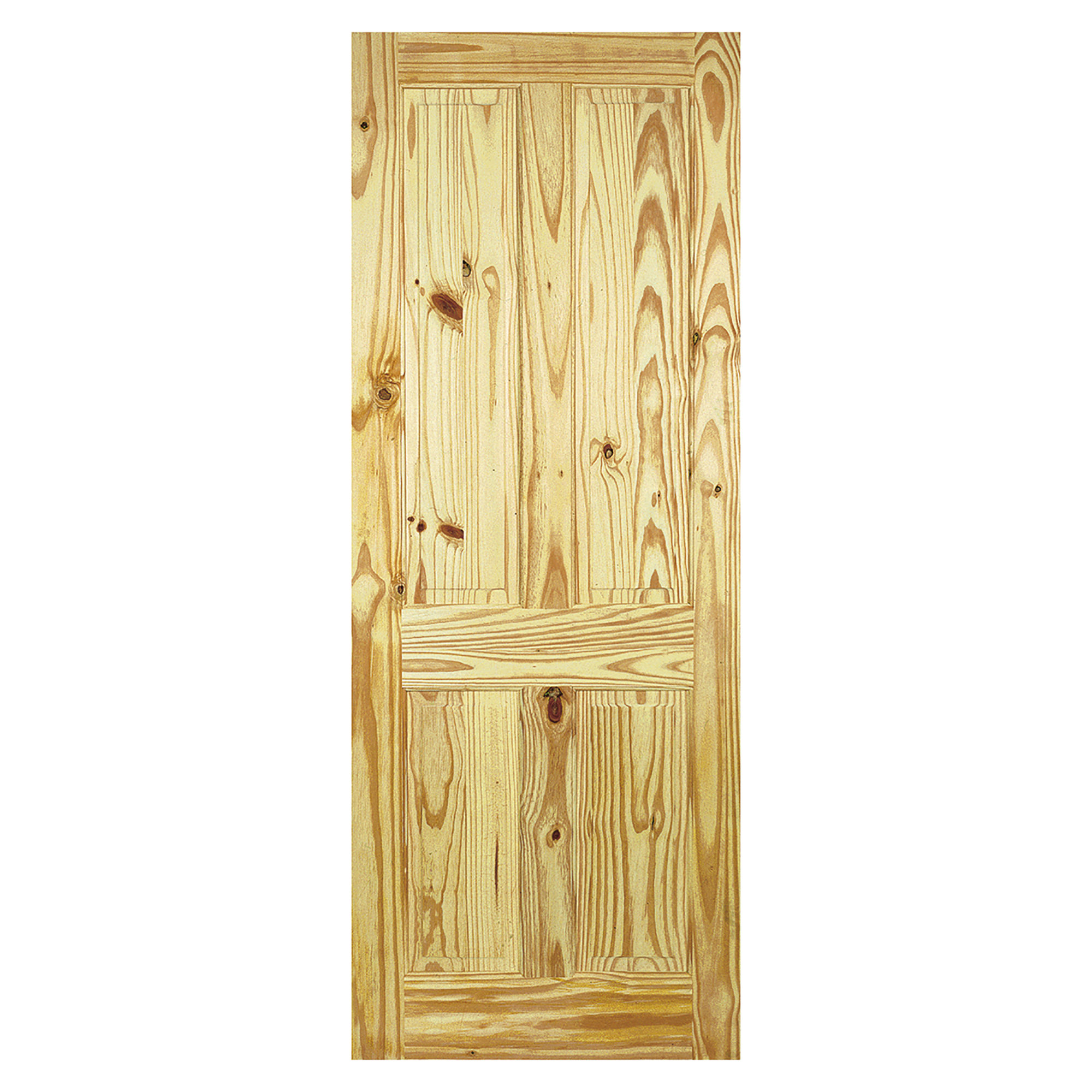 Knotty Pine 4-Panel Internal Door