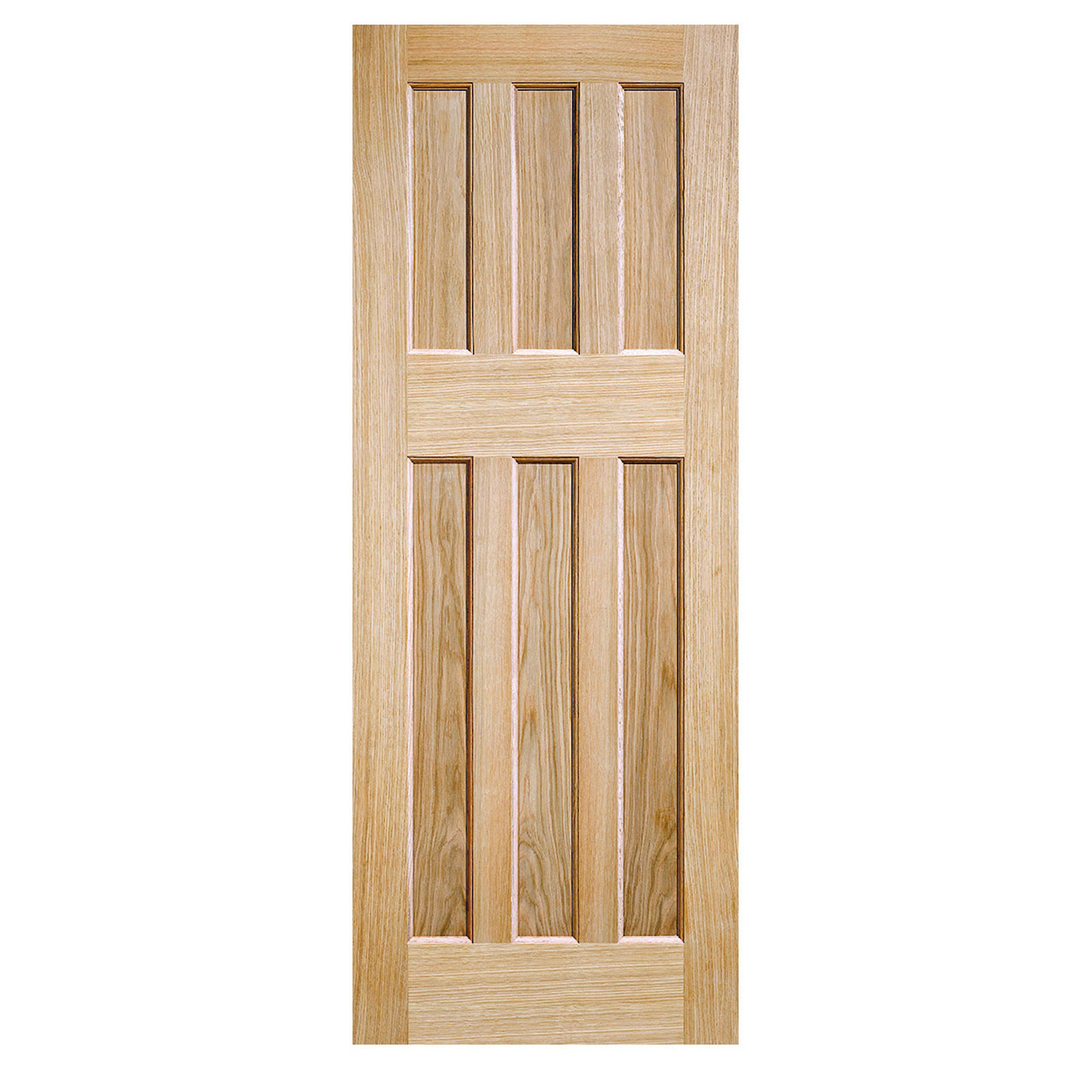 DX 60s Unfinished Internal Door Oak