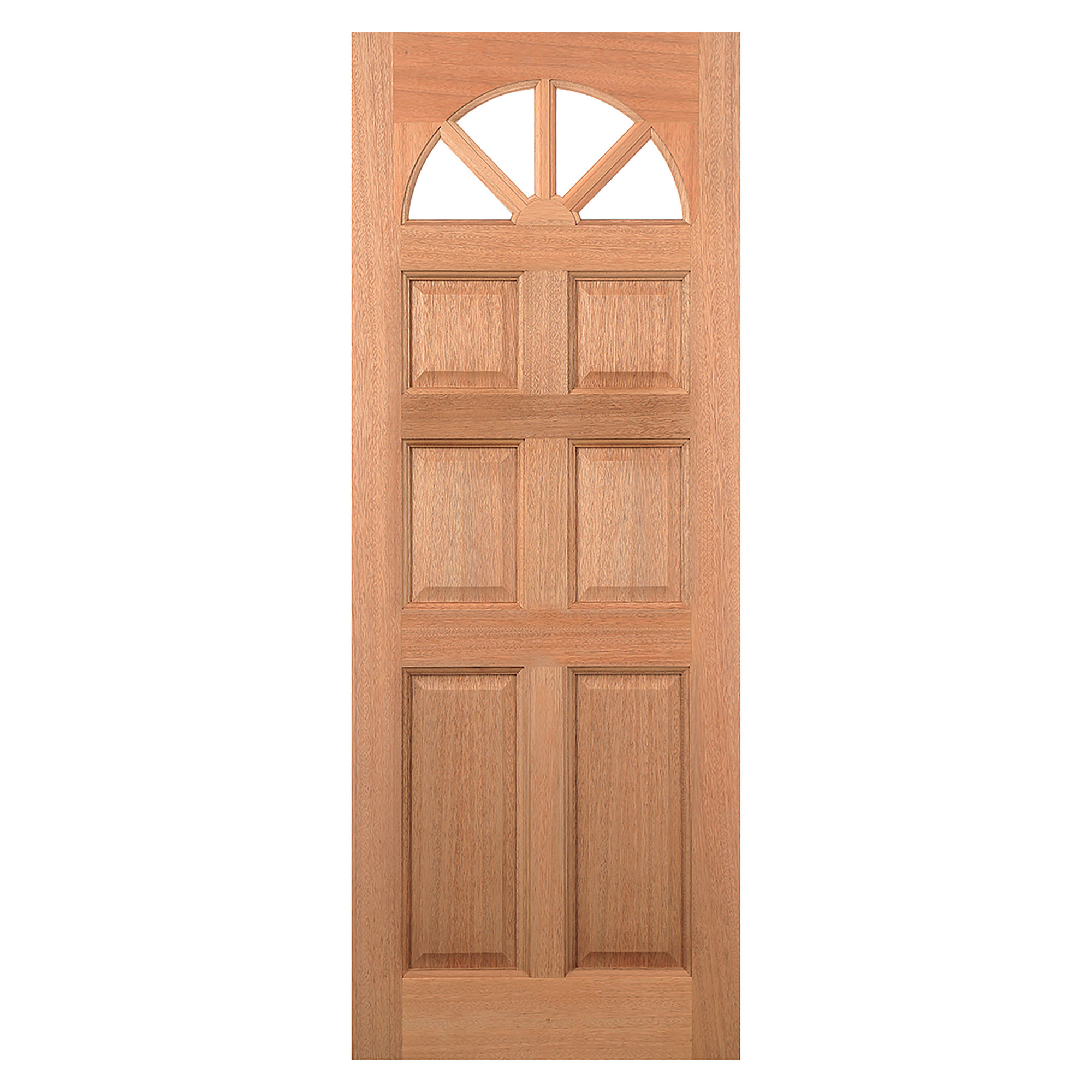 Carolina 6-Panel Unglazed Hardwood Dowelled External Door
