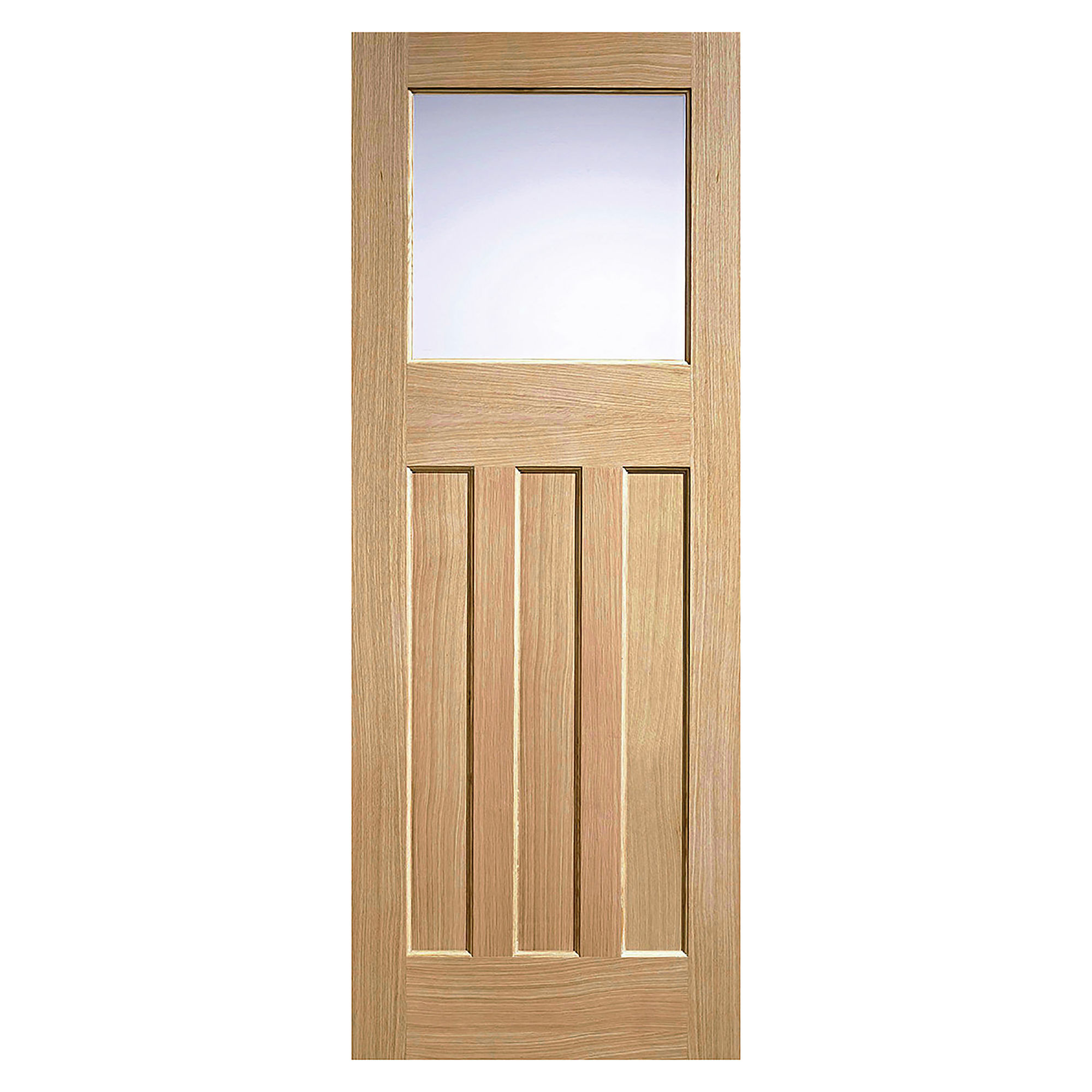 DX 30s Unfinished Internal Door Oak