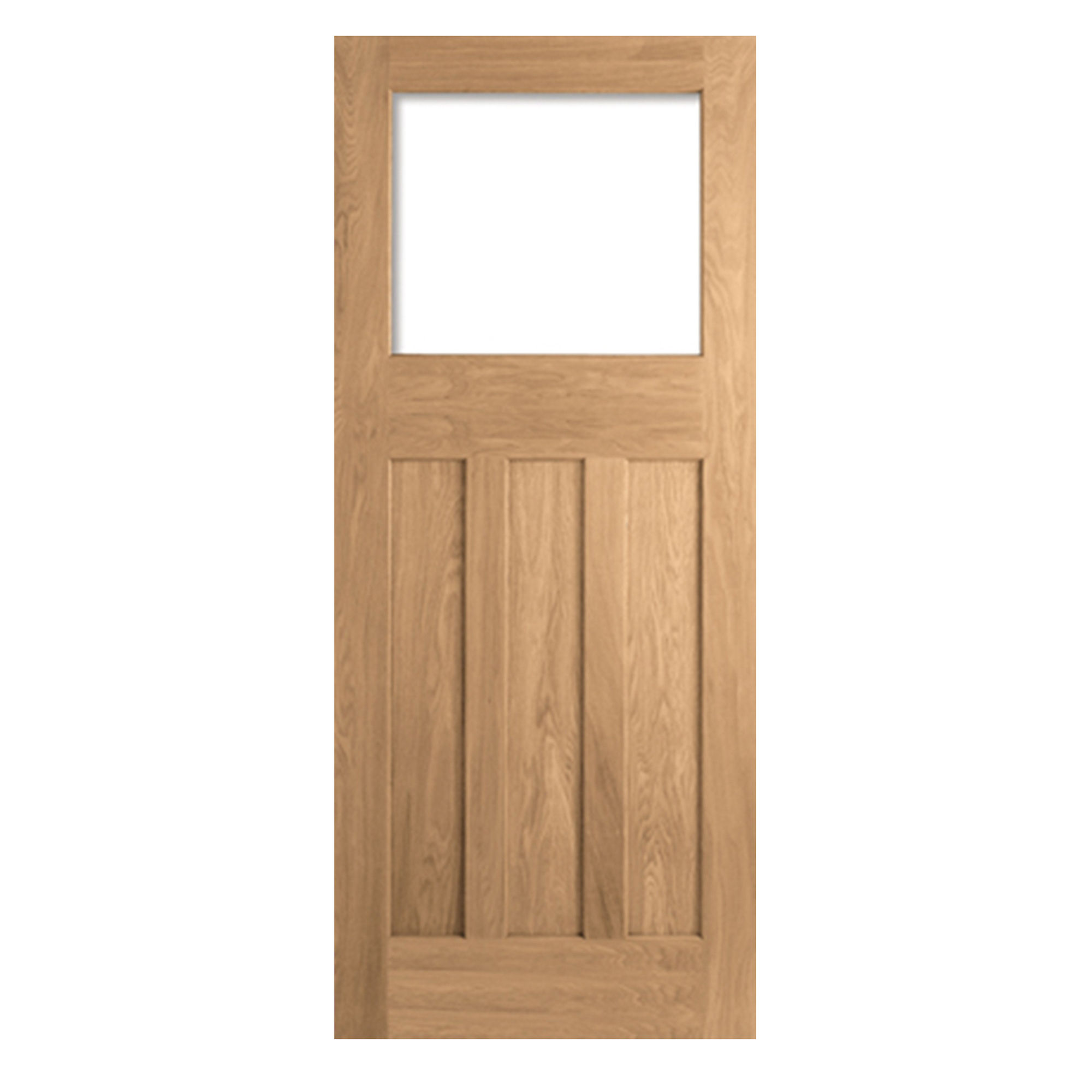DX 30s Unglazed Unfinished Internal Door Oak