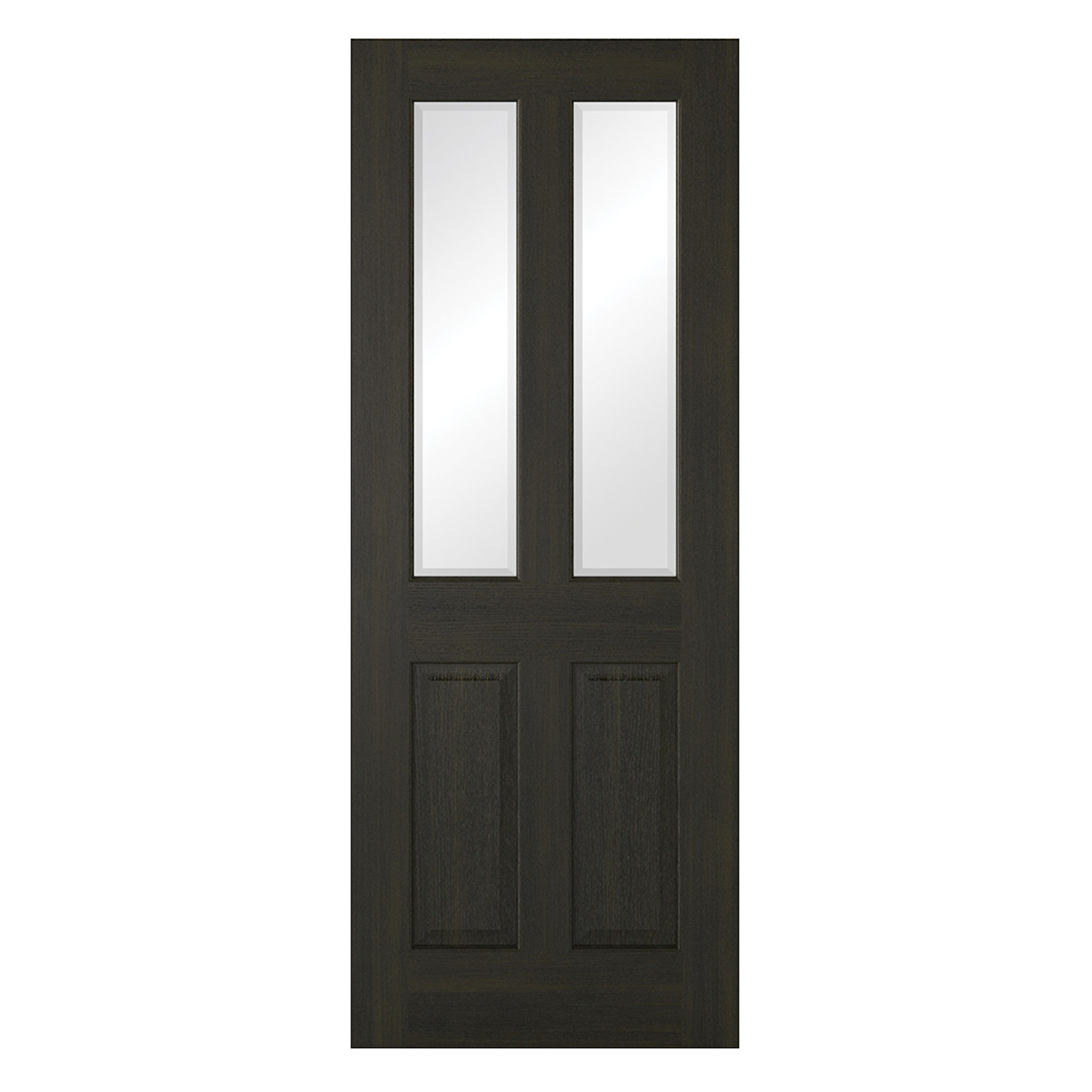 Richmond 2-Light Pre-Finished Clear Glazed Internal Door