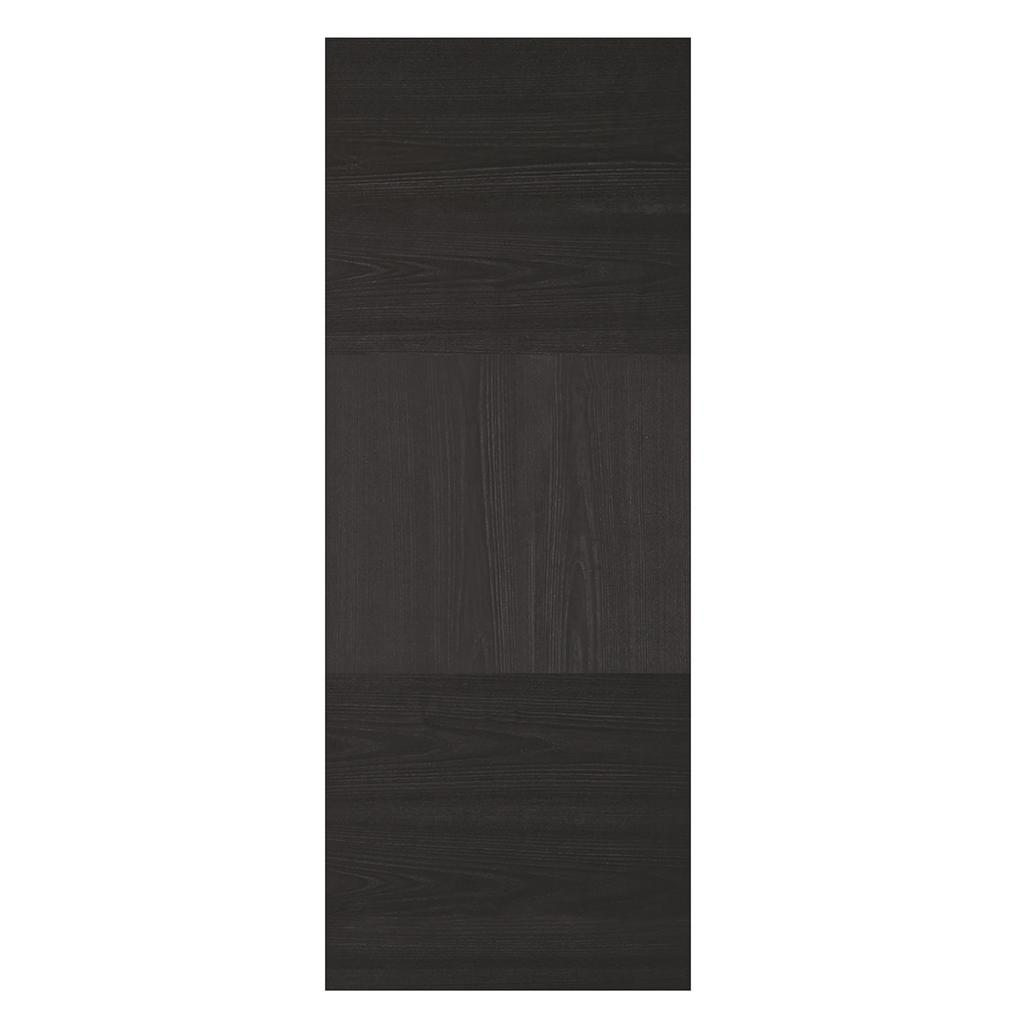 Tres Pre-Finished Internal Door Charcoal Black