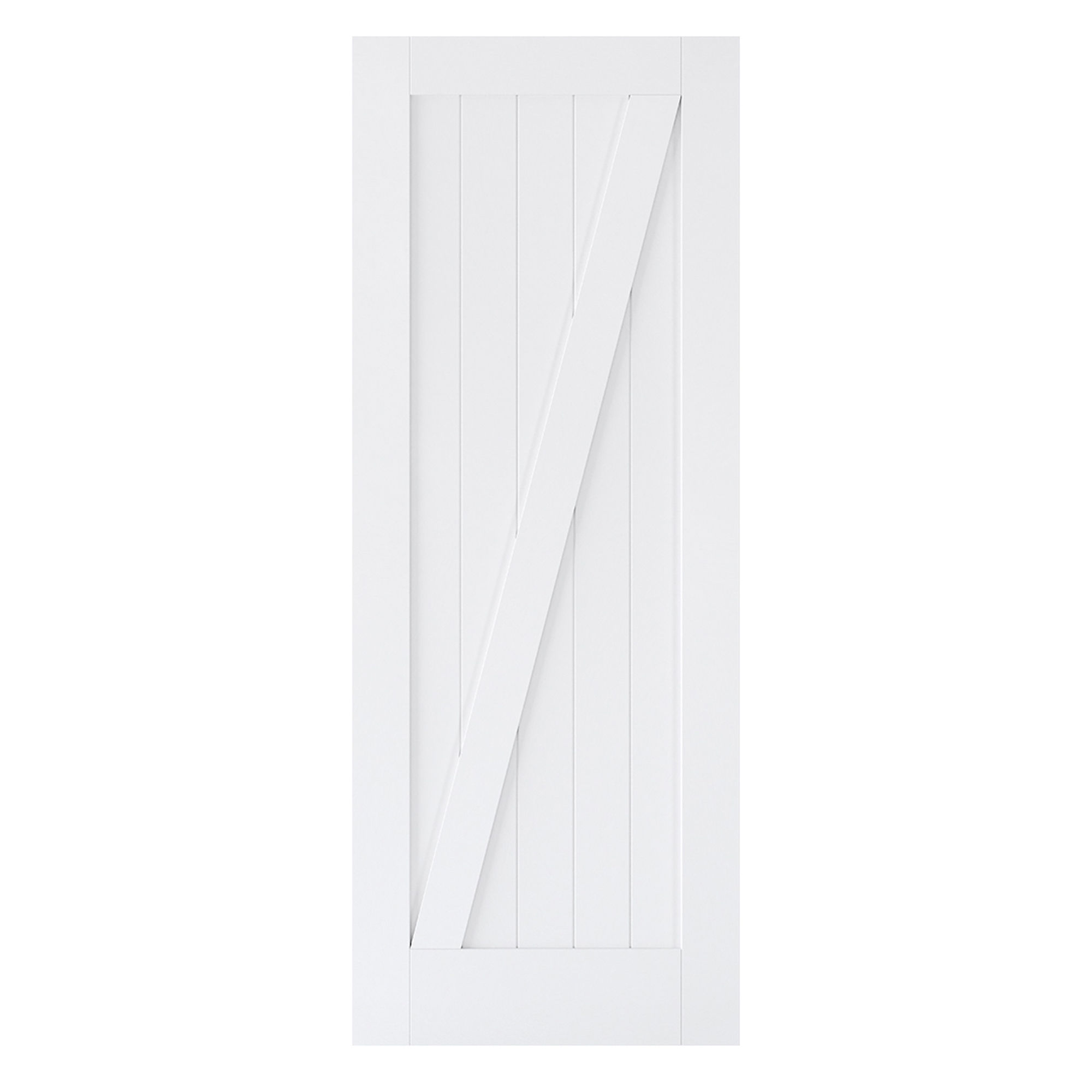 Barn Primed Internal Door White