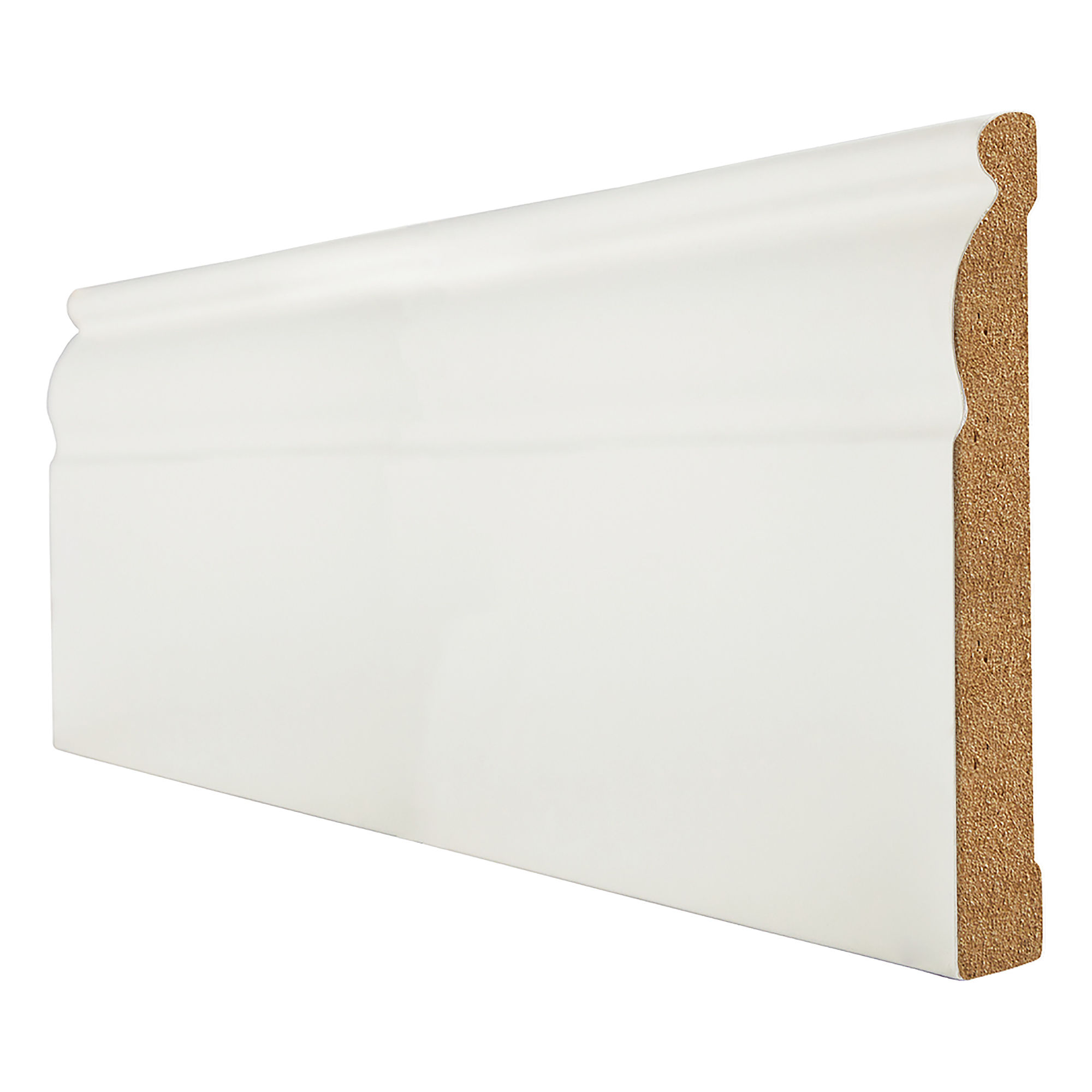 Primed White Ogee Skirting Board 95x3000mm - WFOGSKI1895