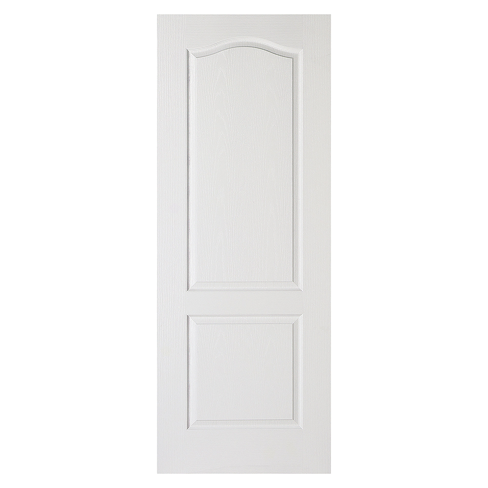 Textured Classical 2-Panel Primed Internal Door White