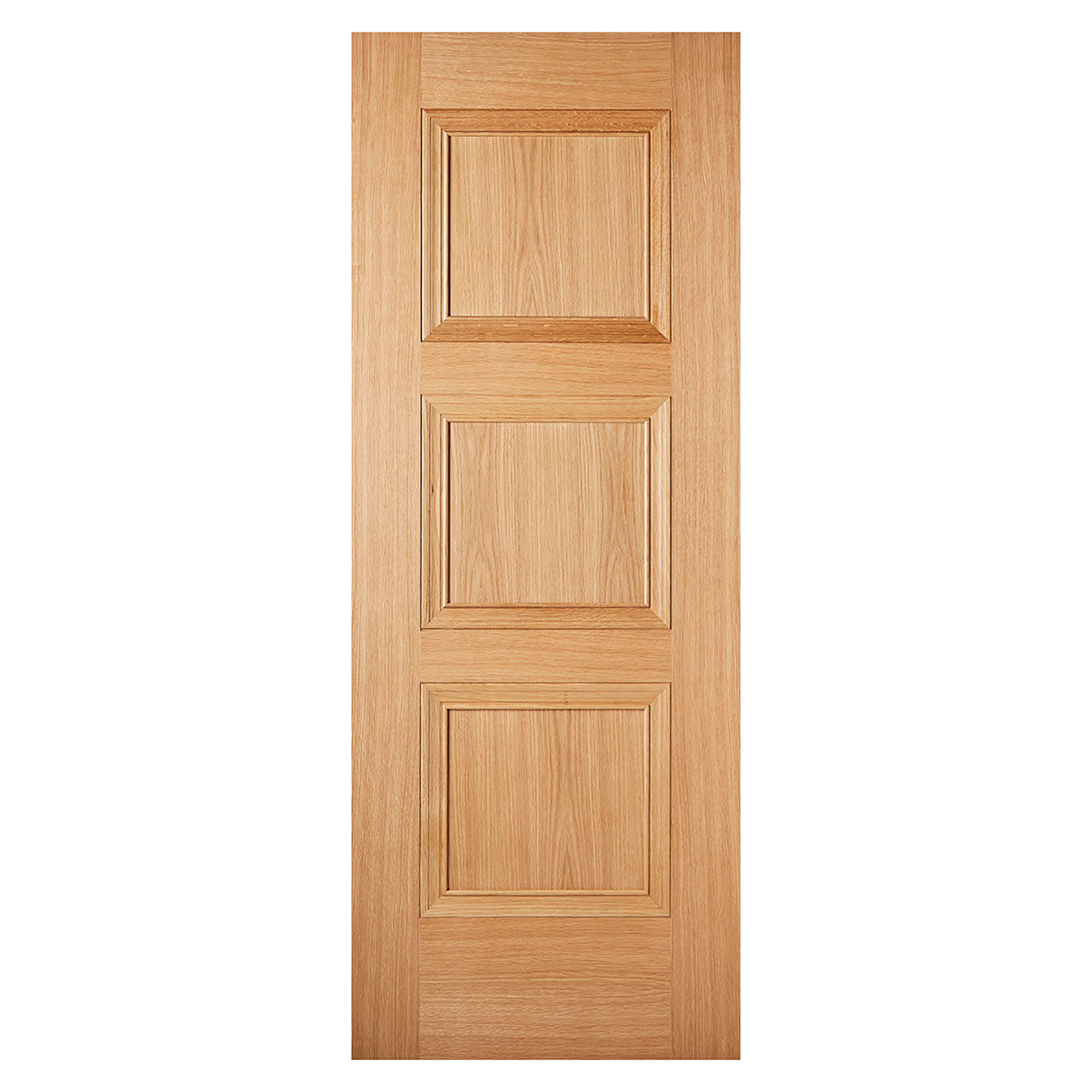 Amsterdam Pre-Finished Internal Door Oak 610mm x 1981mm - AMSOAK24